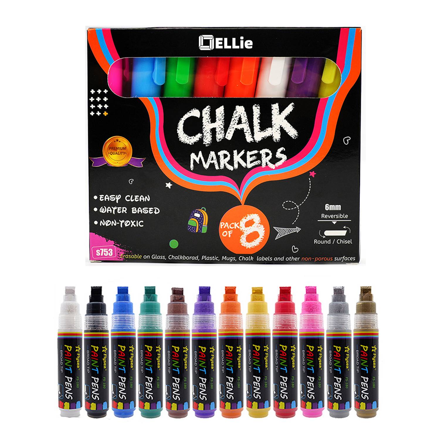Bold Liquid Chalk Markers
