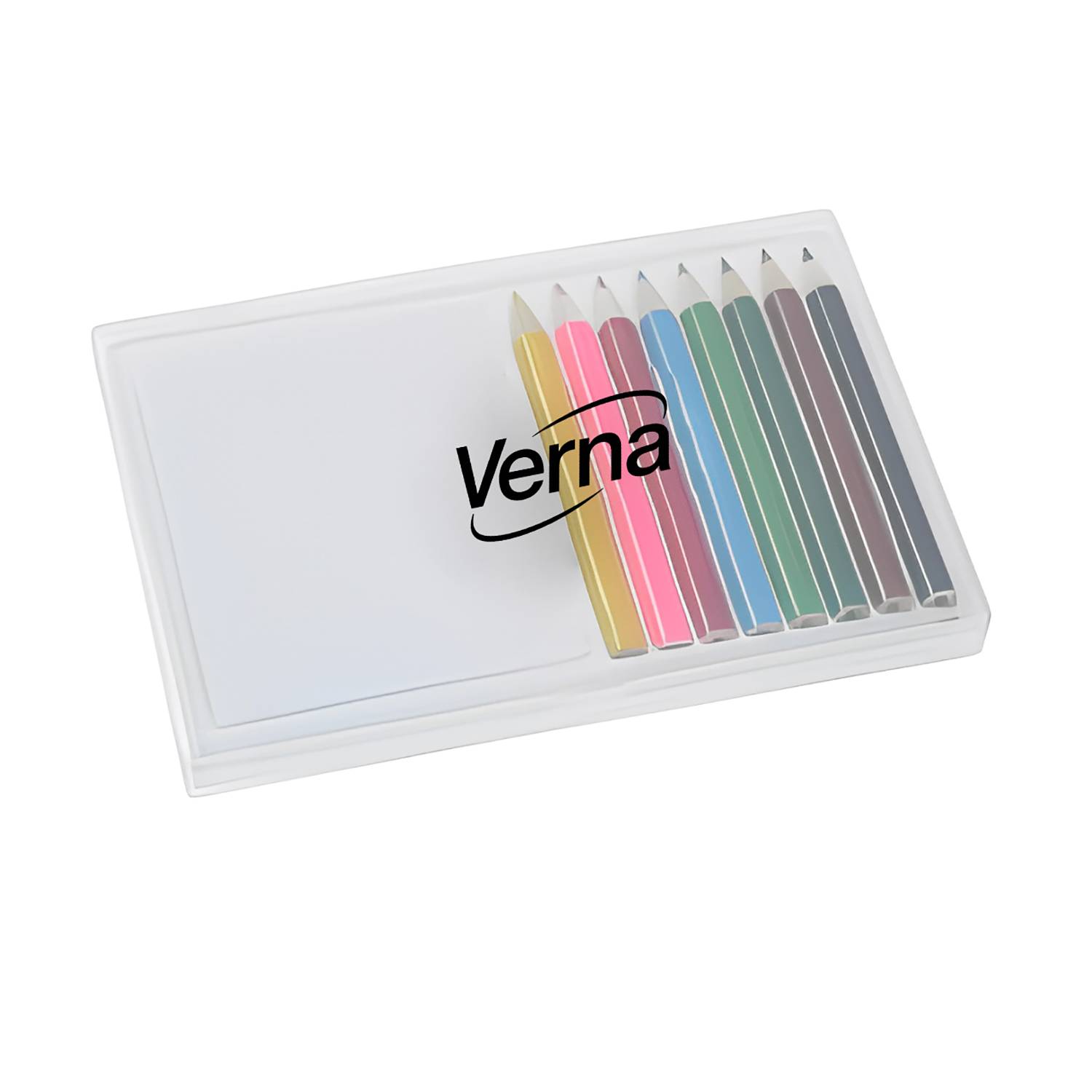 9PCS Sketch Pad Colored Pencil Set w/ Box