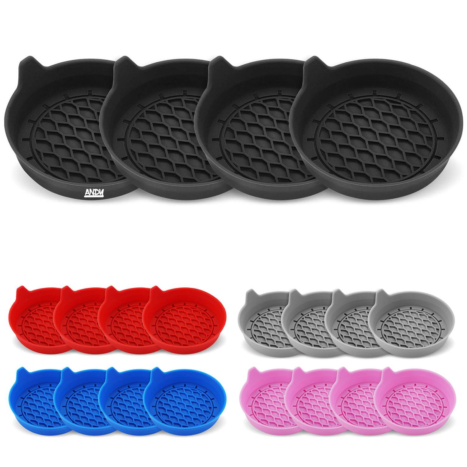 Set of 4 Car Cup Mat