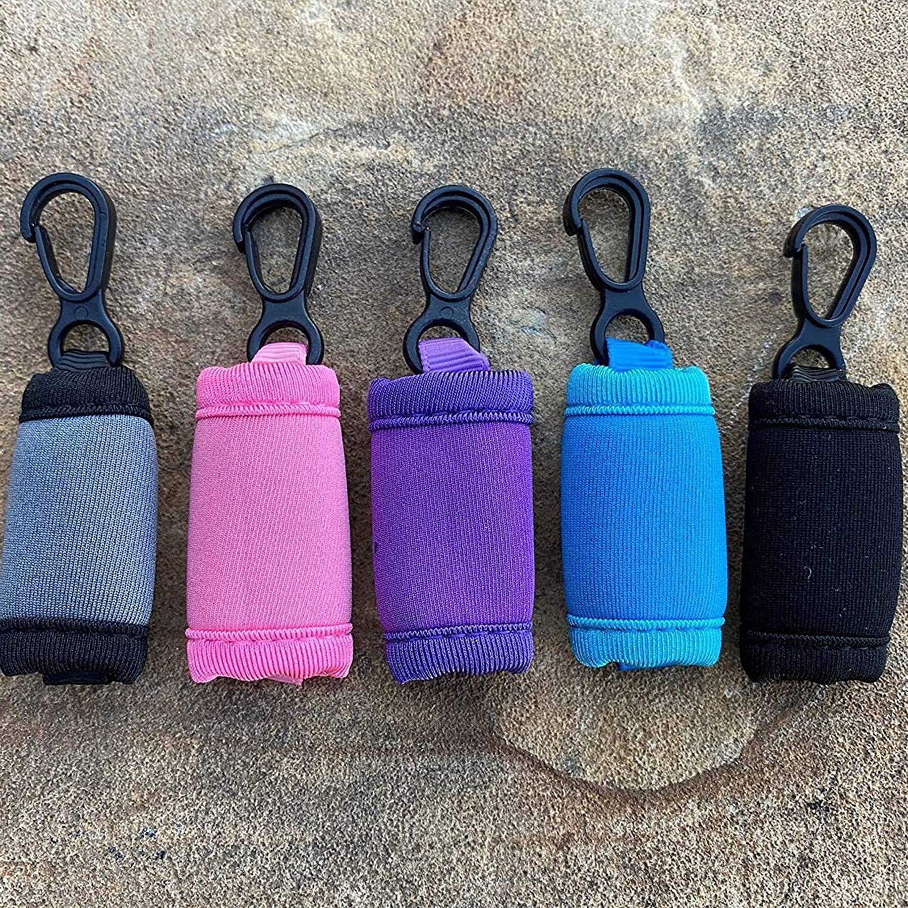 Lip Balm Sleeve Premium Neoprene with Key Chain Clip - Image 5