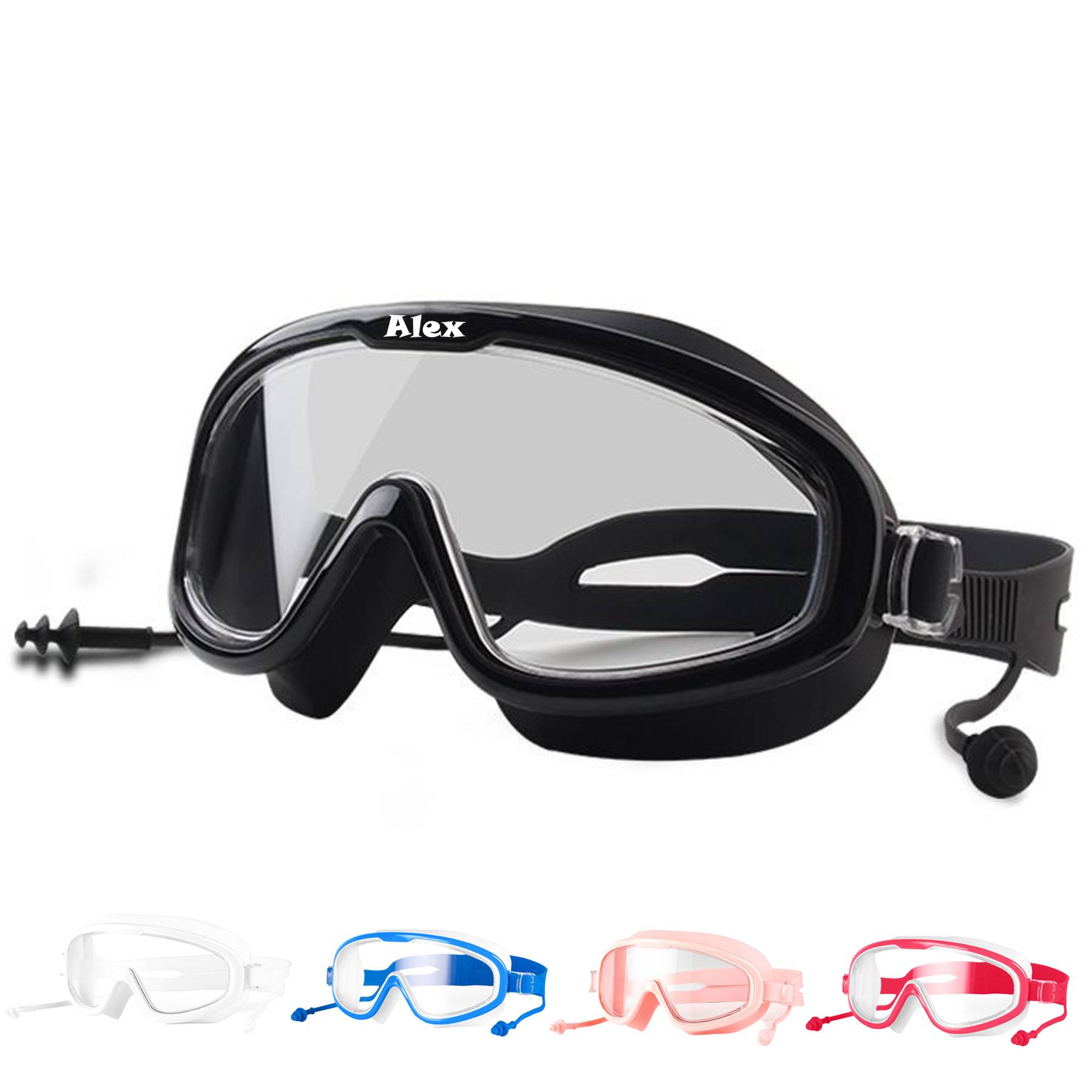 Swimming Goggles With Earplugs
