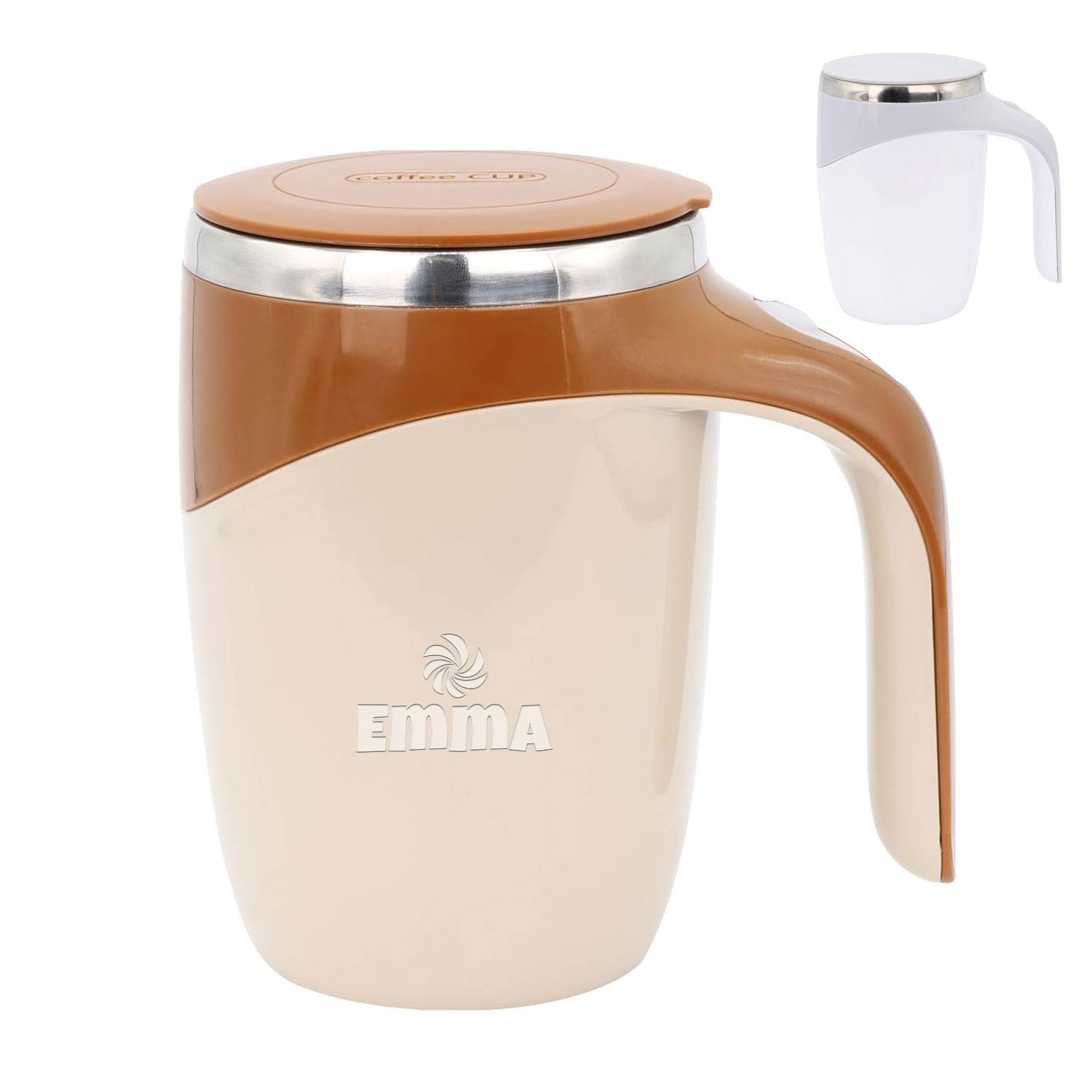 13oz Rechargeable Self Stirring Coffee Mug