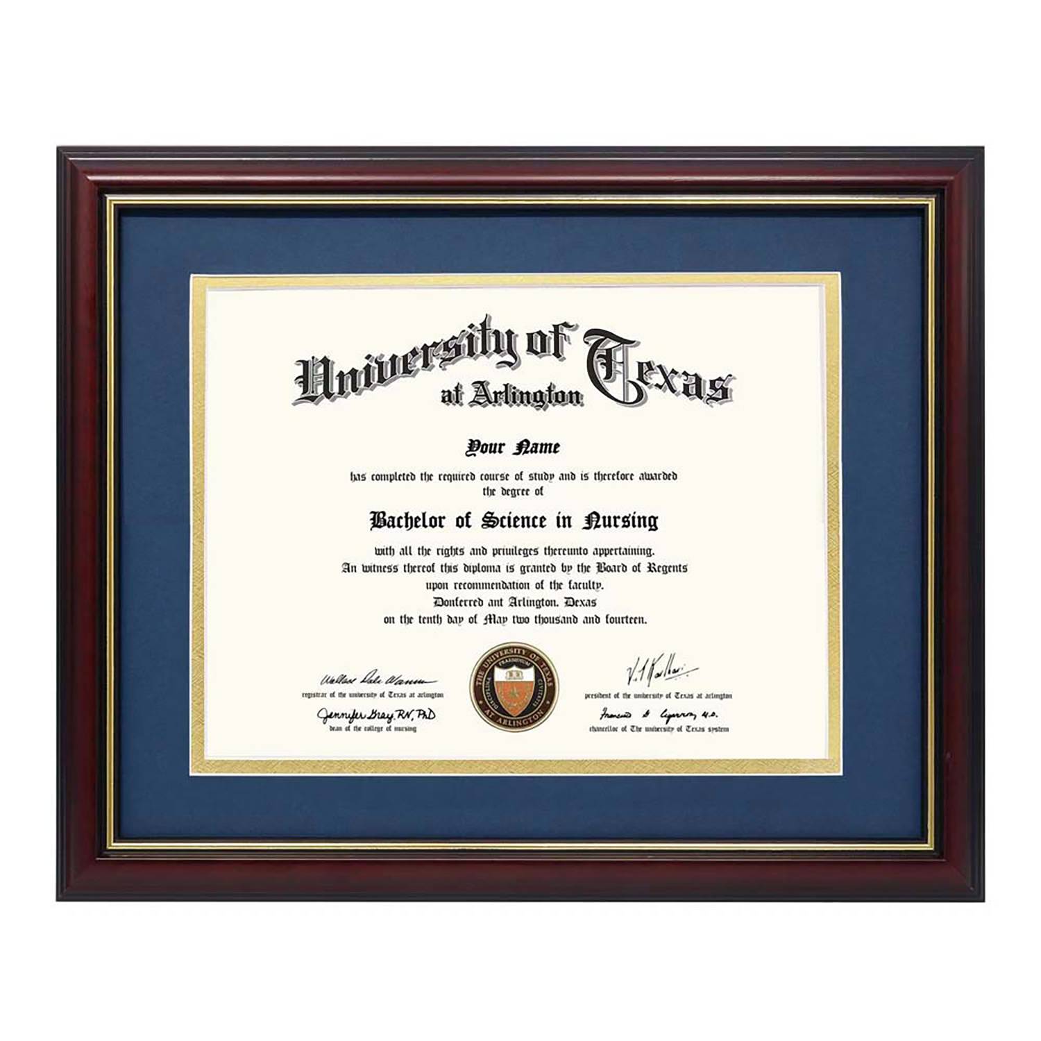 Premium Pine Wood Certificate Display Frame - Image 4