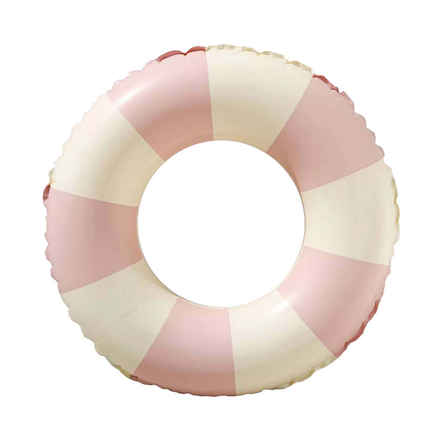 Summer Retro Striped Inflatable Swim Ring w/ Thickened PVC - Image 3