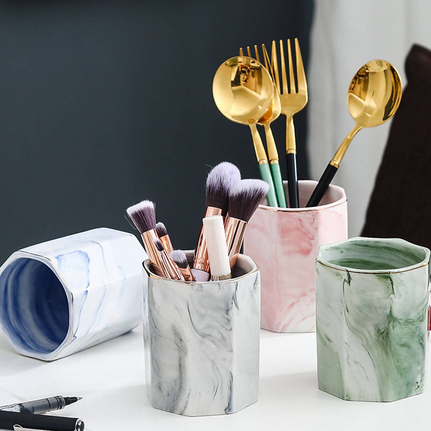 Ceramic Desk Organizer - Image 3