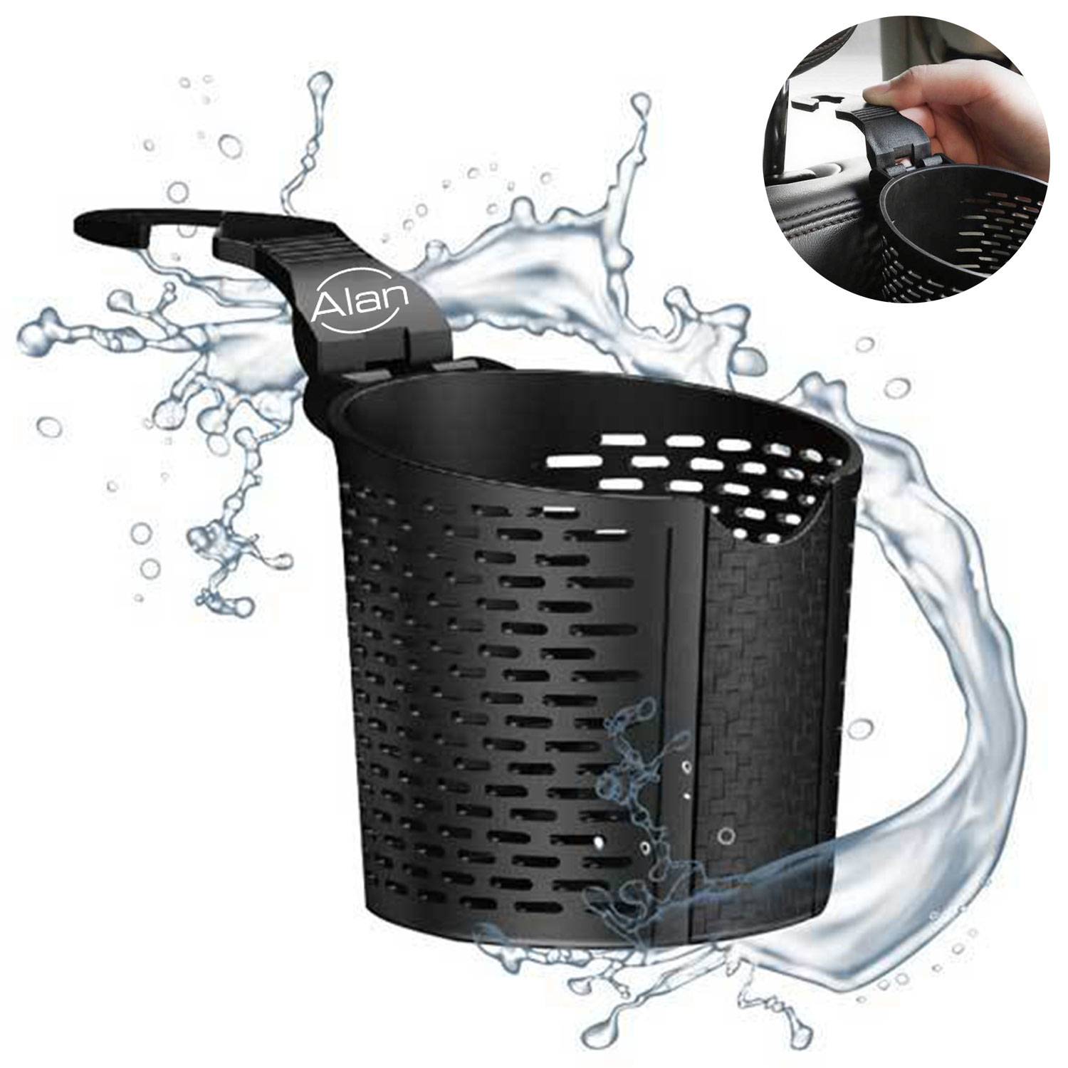 Portable TPR Car Seat Cup Holder