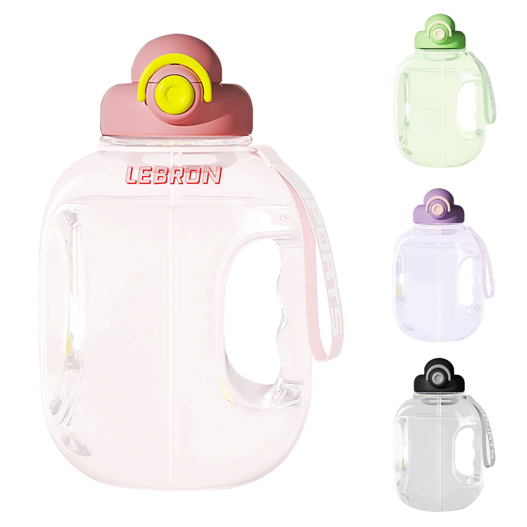 85oz Sports Water Bottle With Straw Plastic Large Outdoor