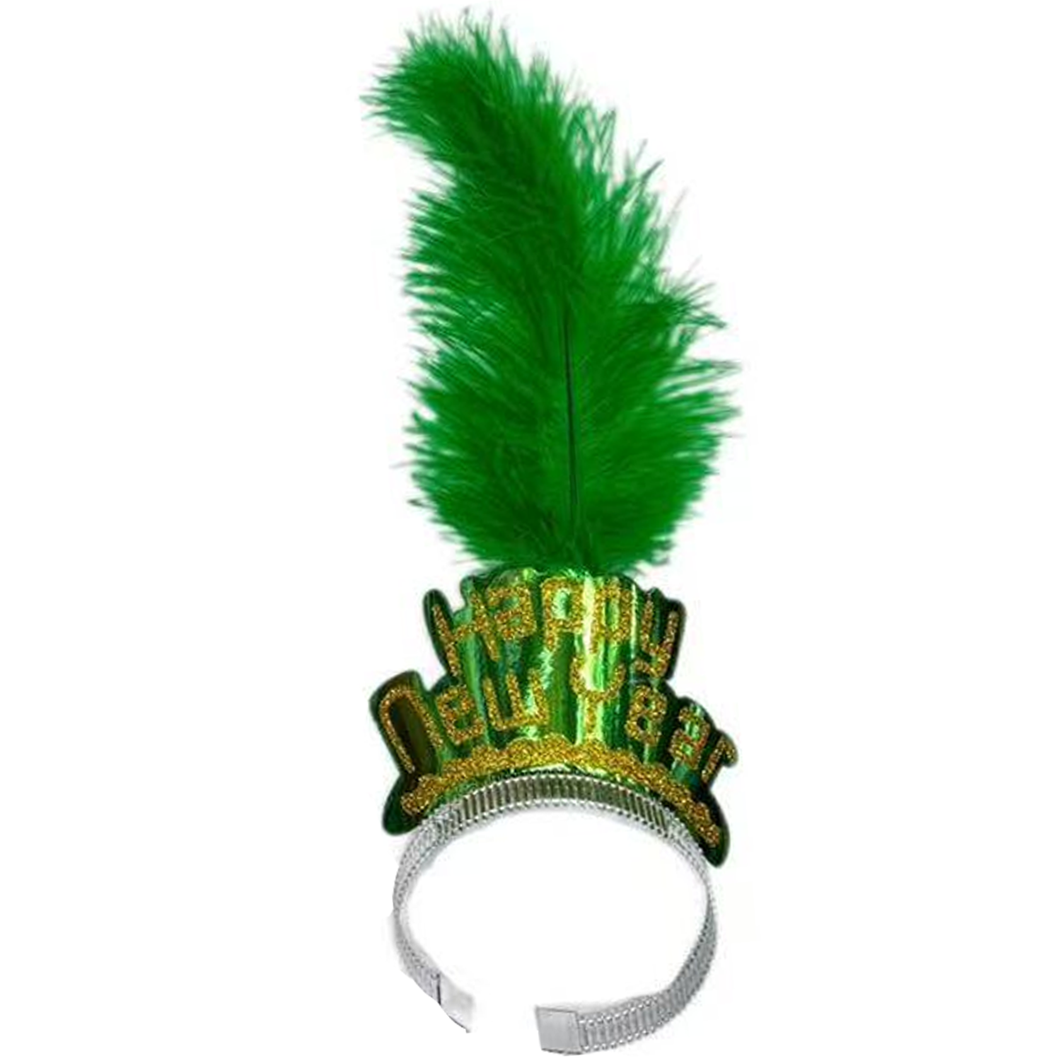 Happy New Year Feather Headband - Image 7