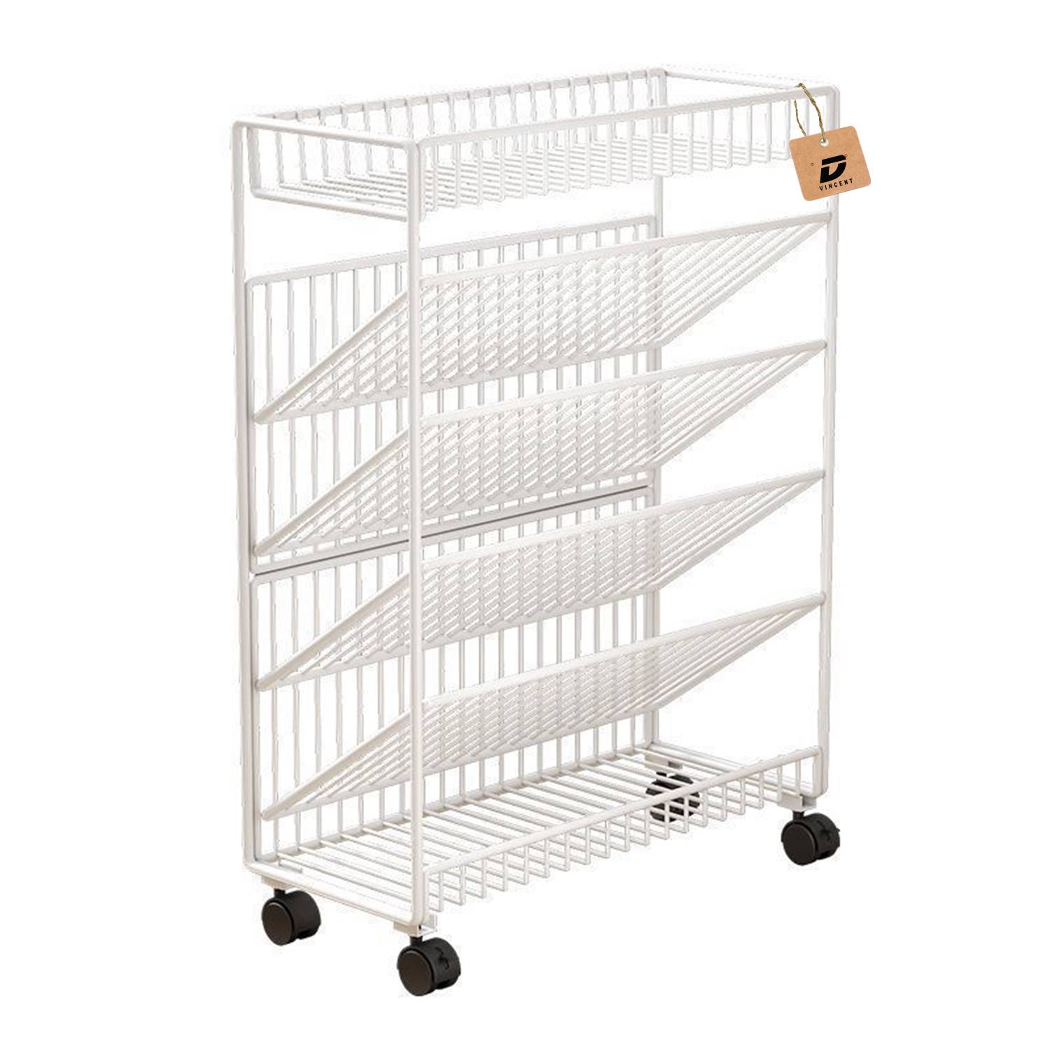 Mobile Multi Layer Storage Rack w/ Wheels