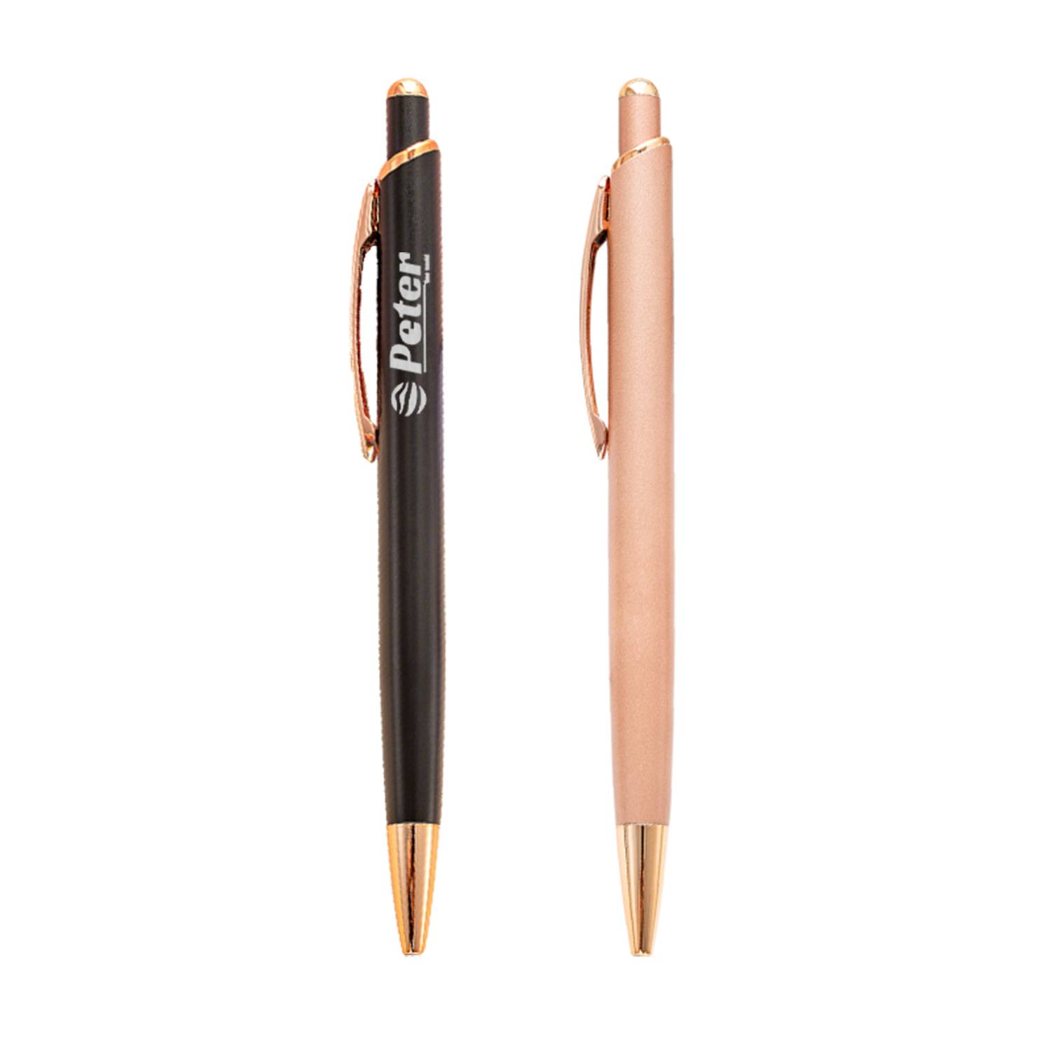 Retractable Metal Ballpoint Pen