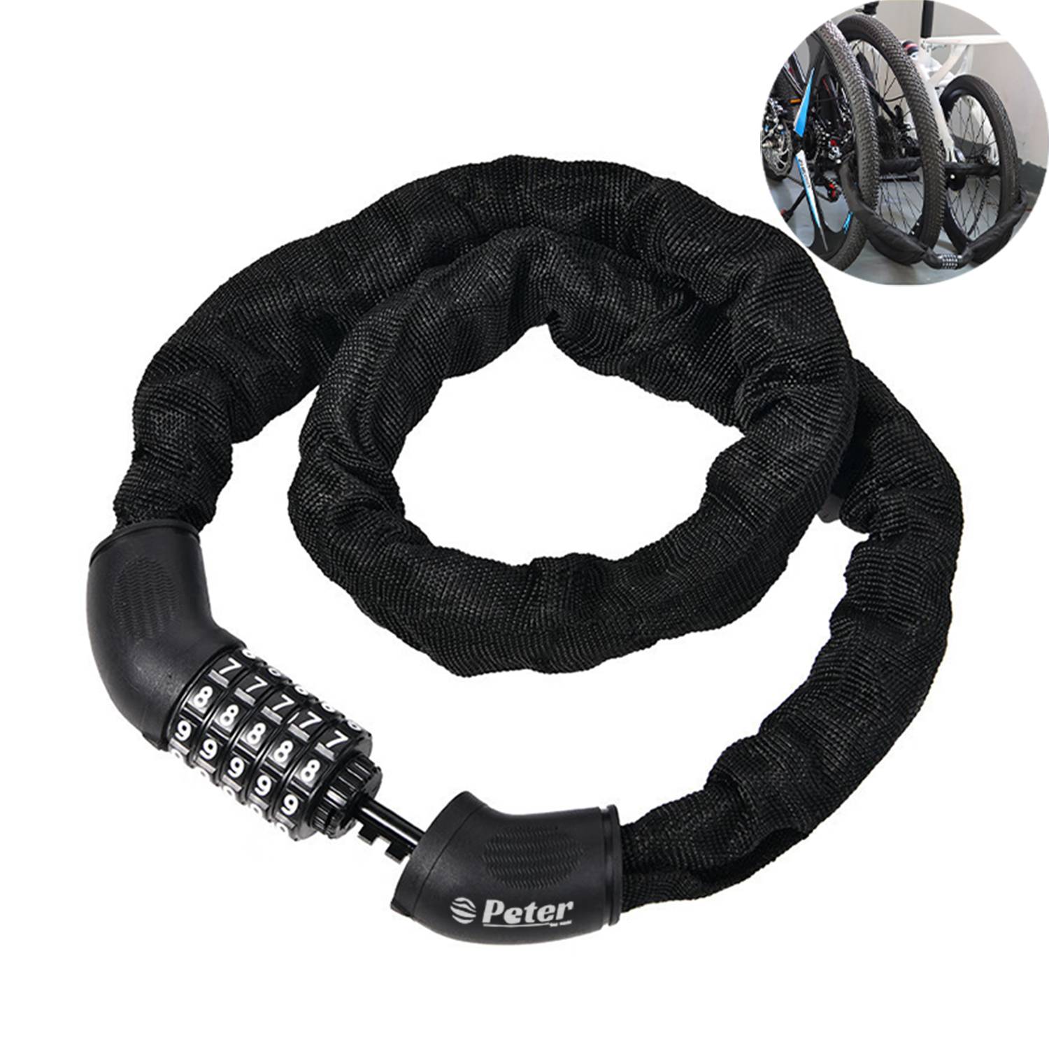 5-Digit Combination Heavy-Duty Bike Lock