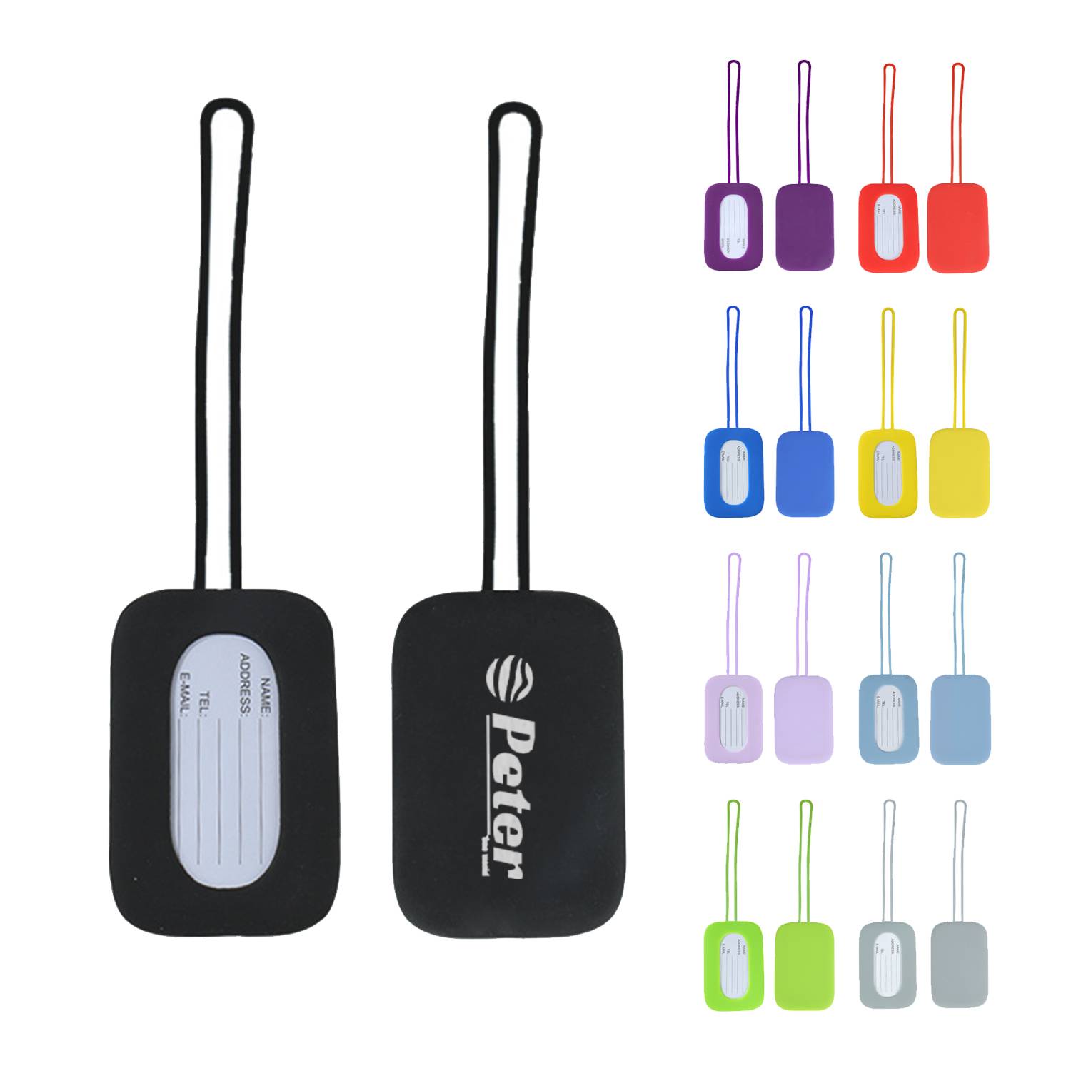 Silicone Luggage Tag