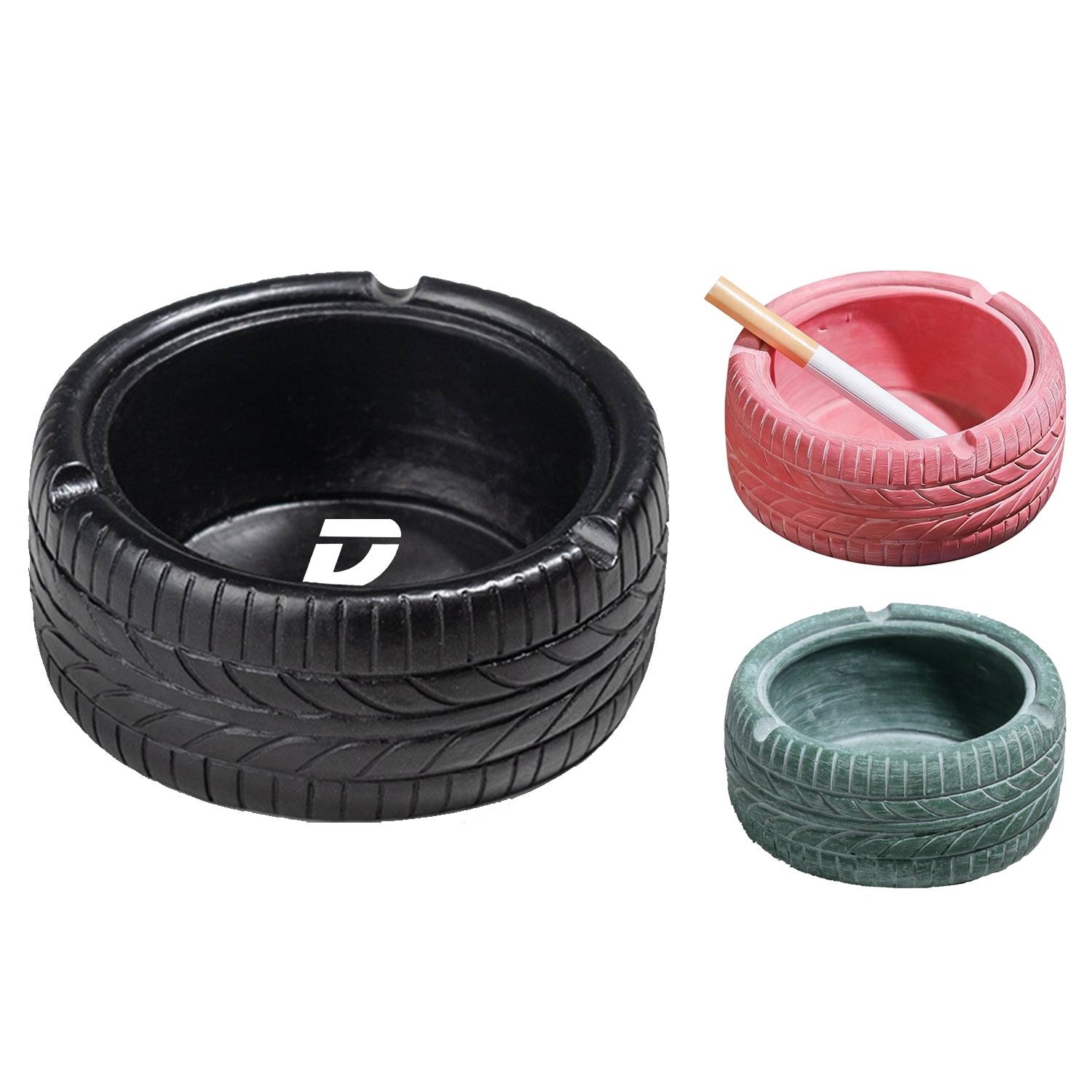 Resin Tire Shaped Ashtray