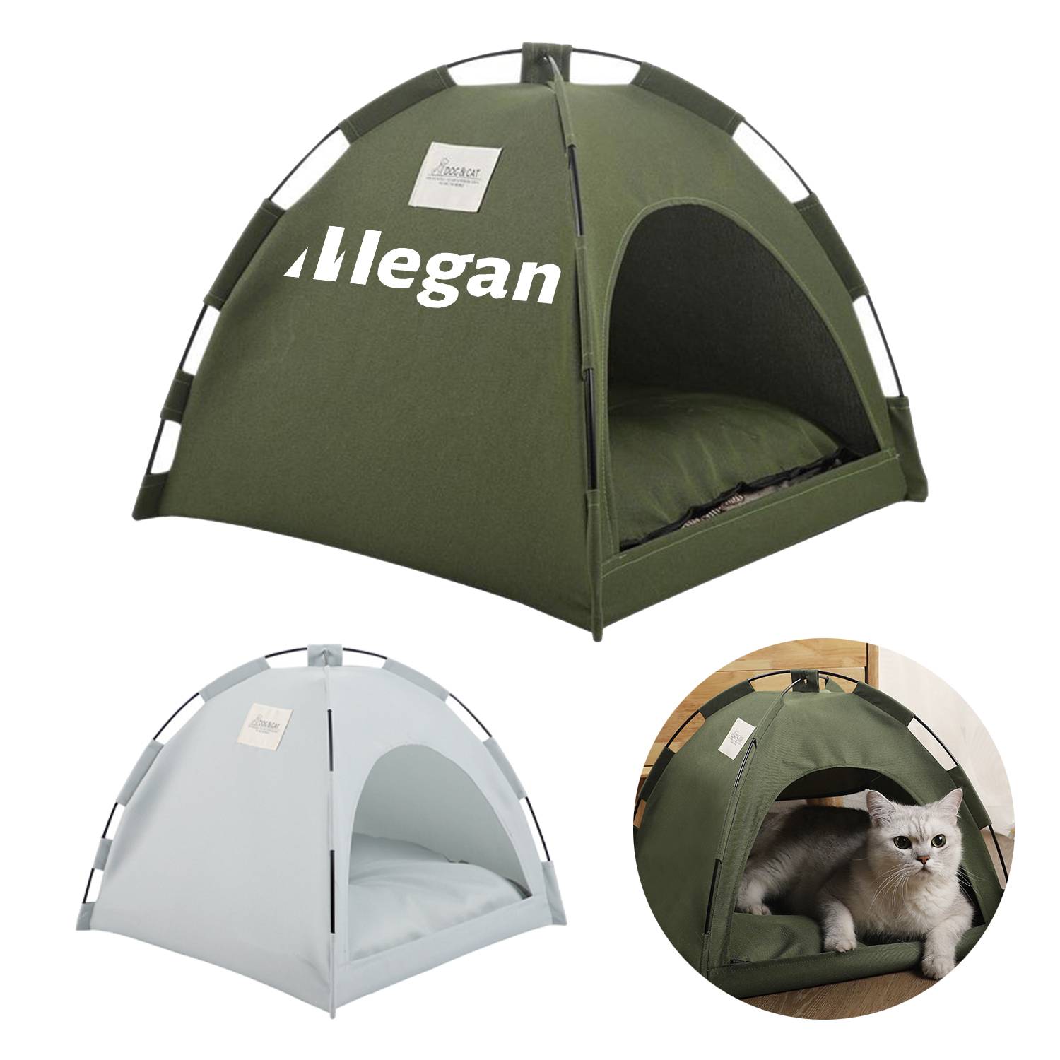 Collapsible Pet Tent Bed
