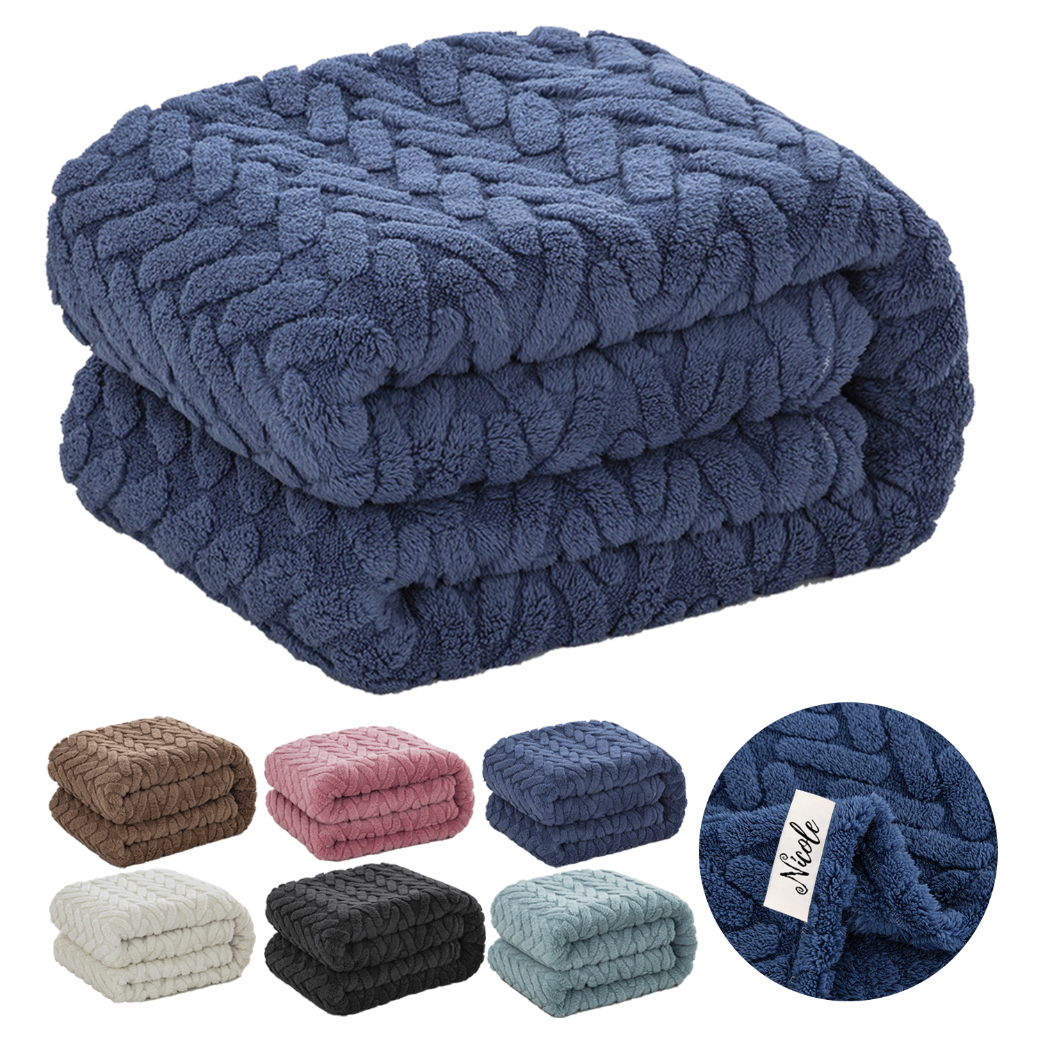 Breathable Coral Velvet Polyester Blanket