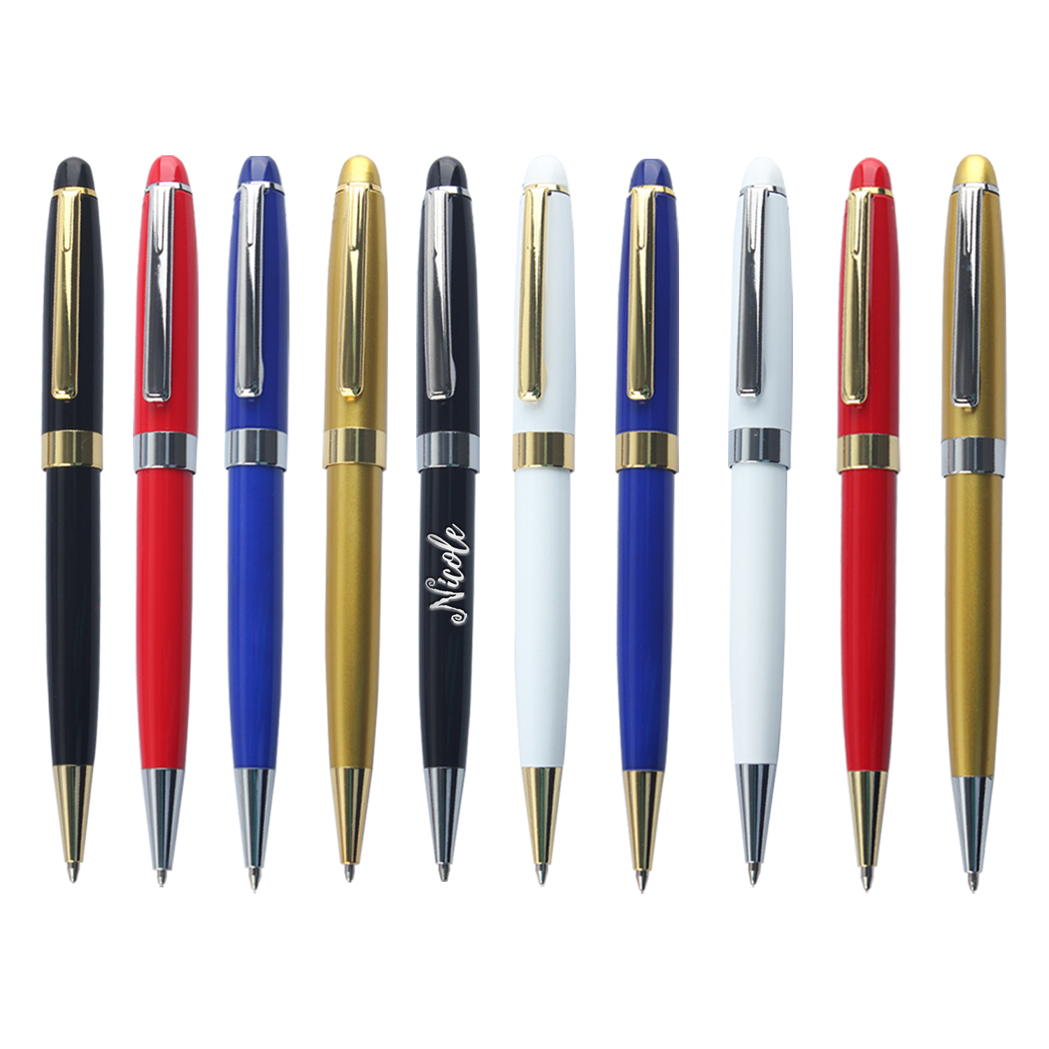 Twist Action Business Metal Ballpoint Pen