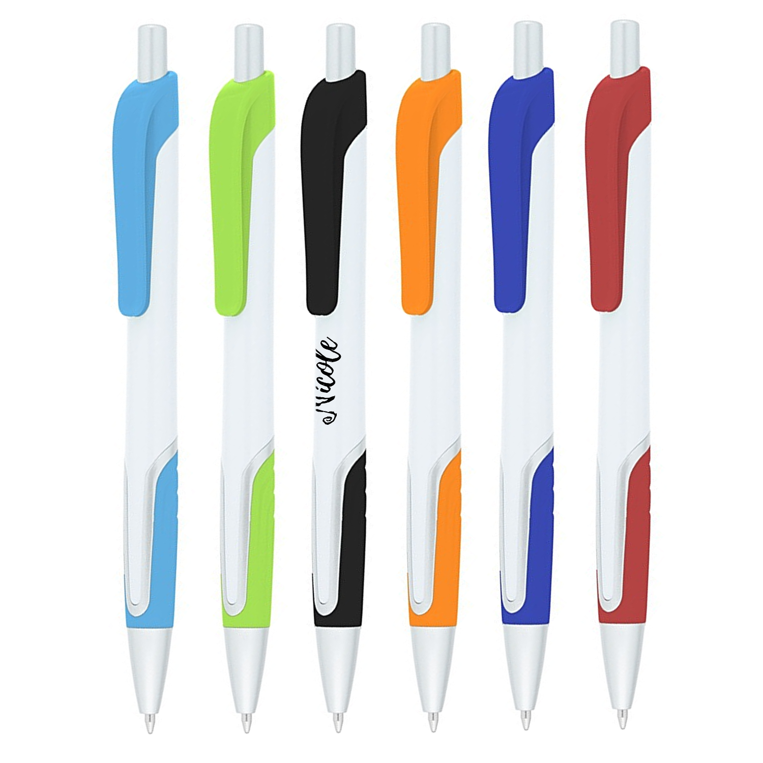 Plastic Retractable Ballpoint Pen