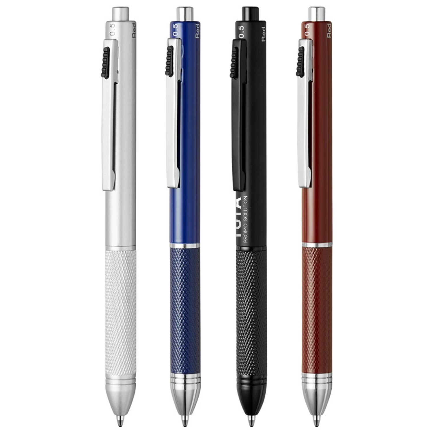 4 in 1 Metal Mechanical Pencil Ballpoint Pen