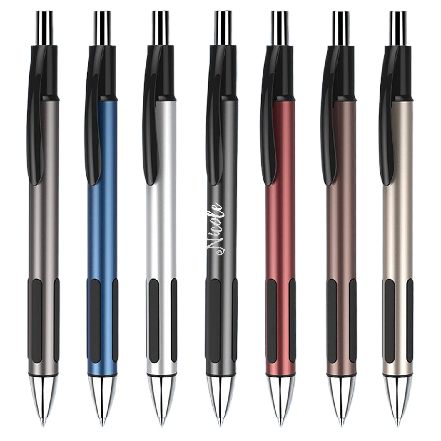 Aluminum Retractable Ballpoint Pen