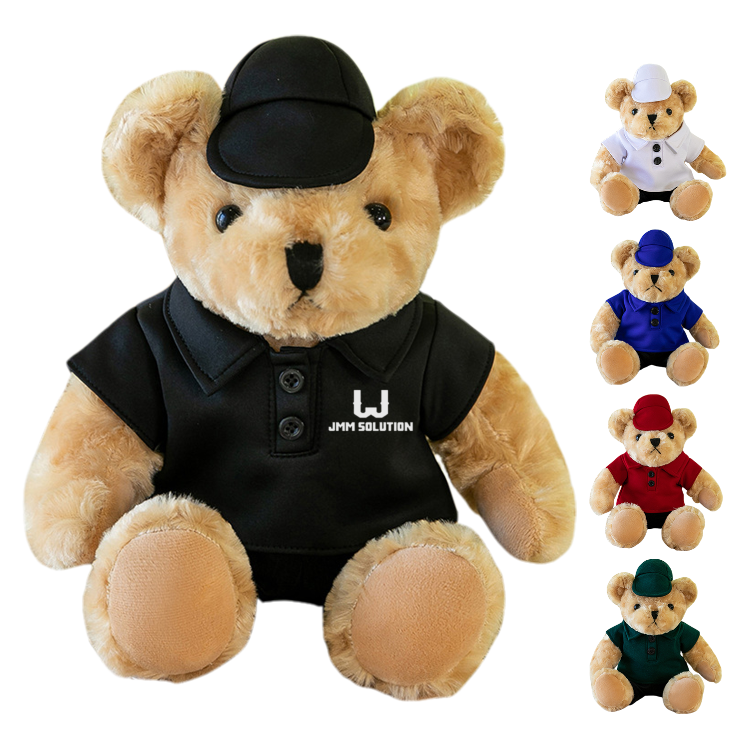 Polo Shirt Plush Bear Doll
