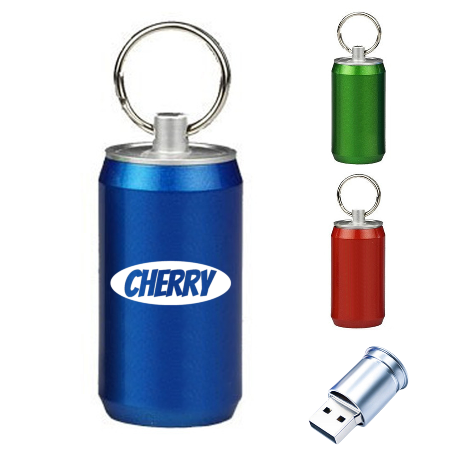 32GB Soda Can Design Metal USB Flash Drive