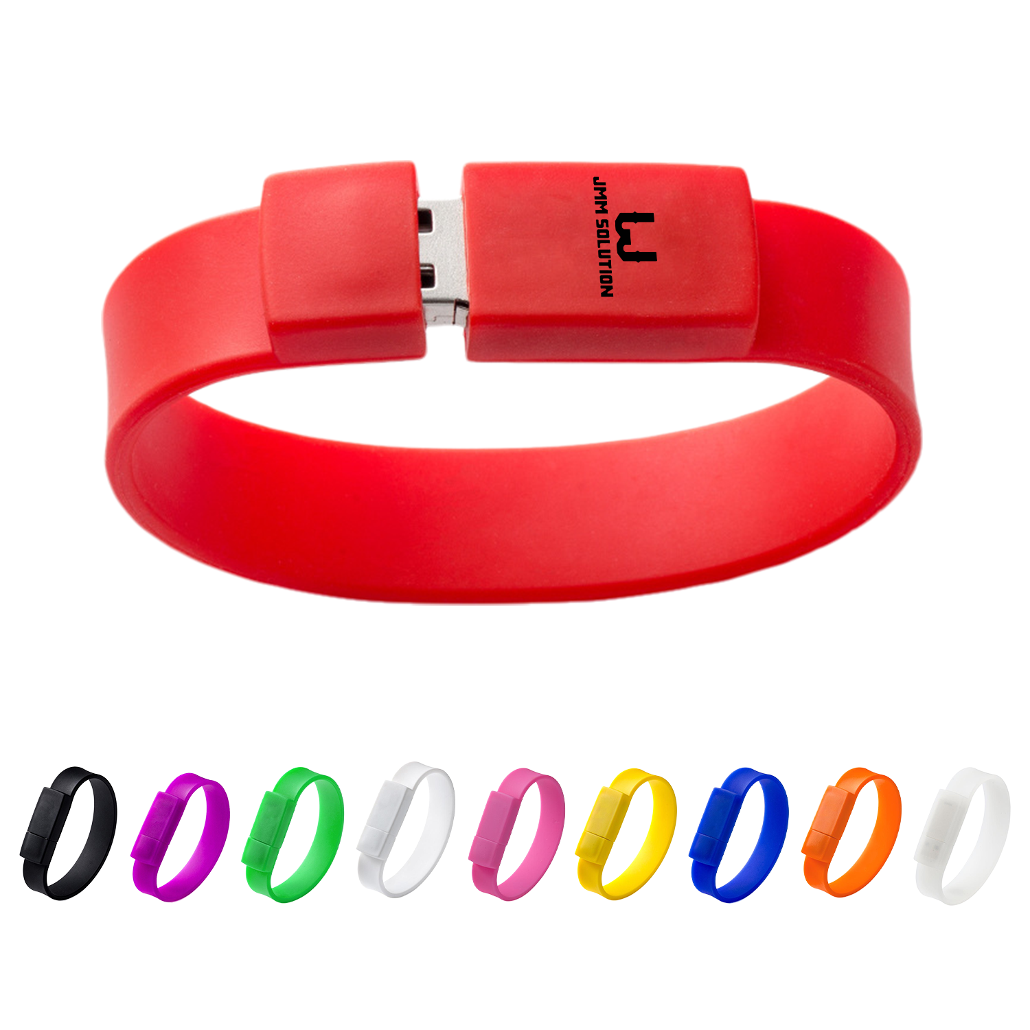 Silicone USB Flash Drive Bracelet