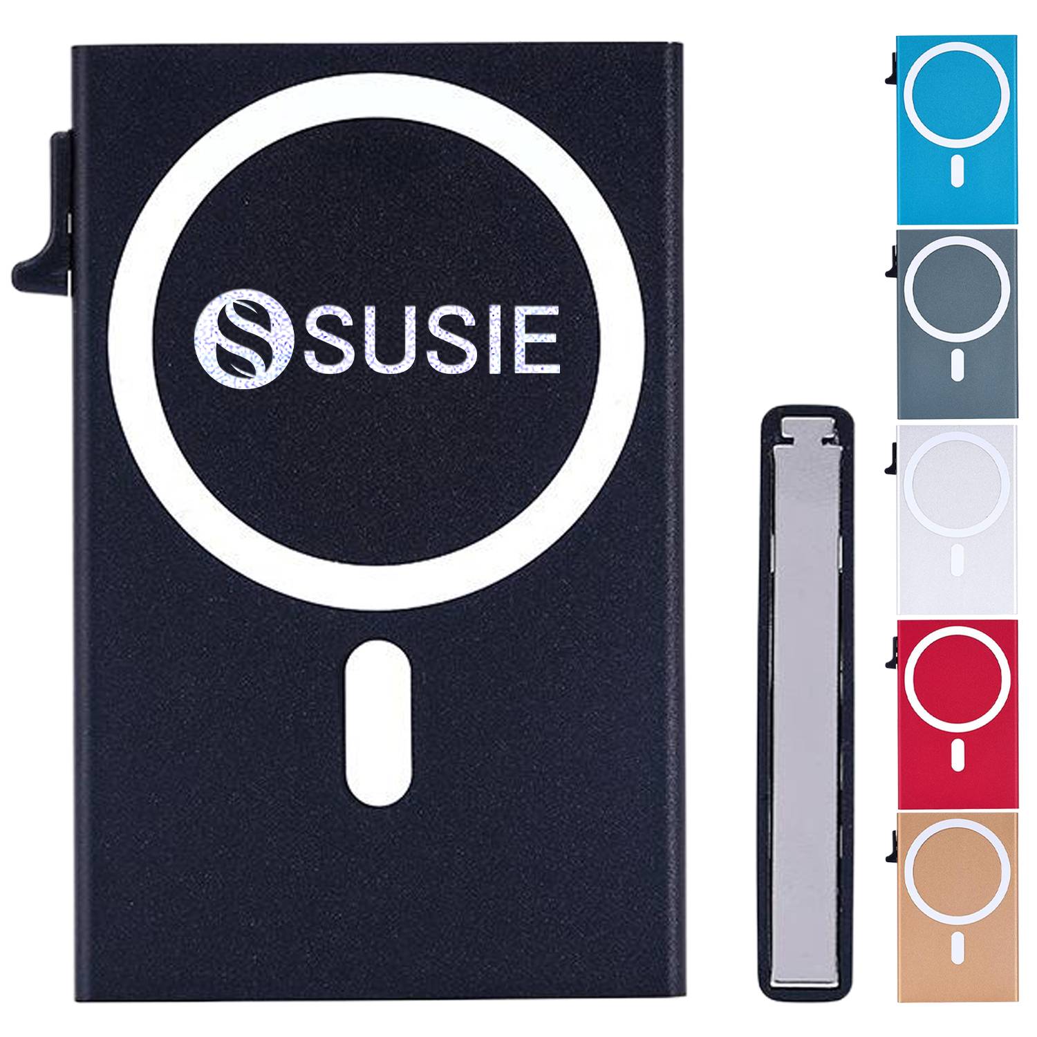 Aluminum Magnetic Phone Card Wallet