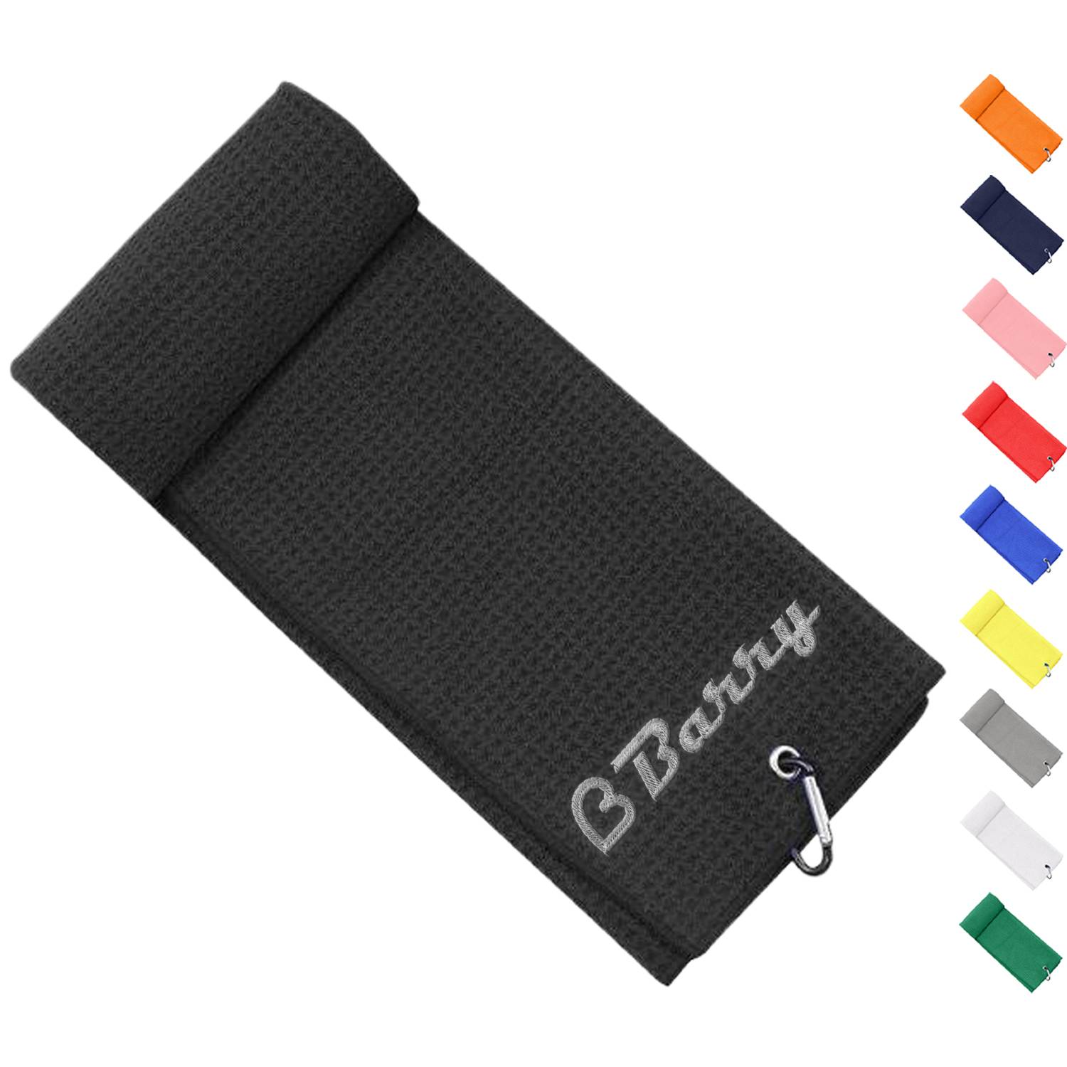 Microfiber Sports Golf Towel w/ Clip