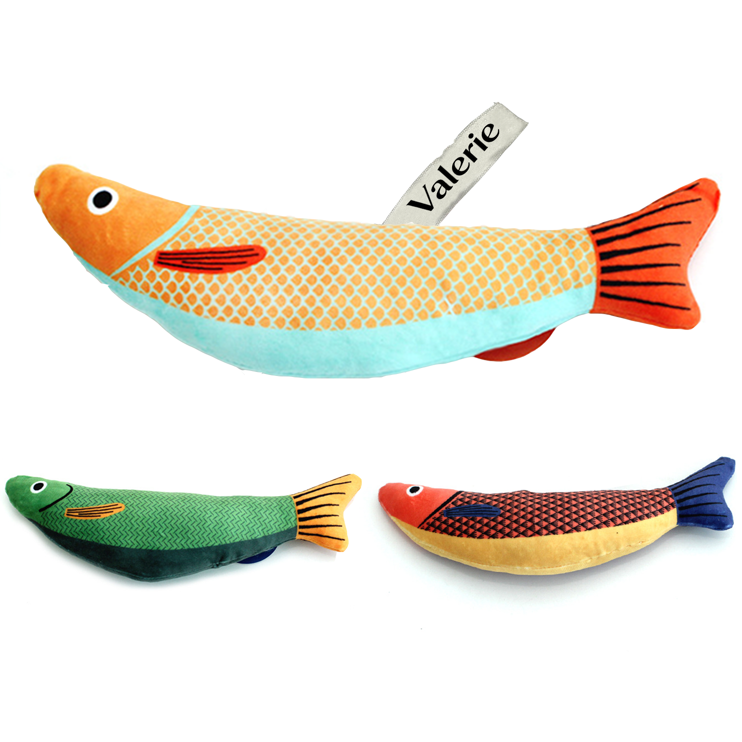 Plush Catnip Simulated Fish kitten Toy
