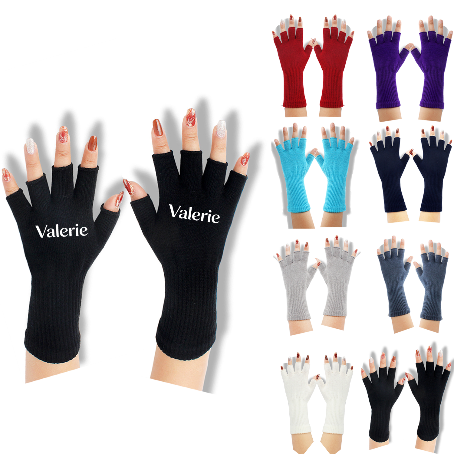 Knit Fingerless Gloves