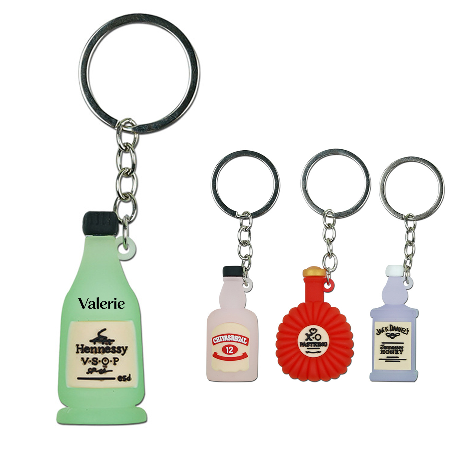 Drink Bottle Shape Keychain