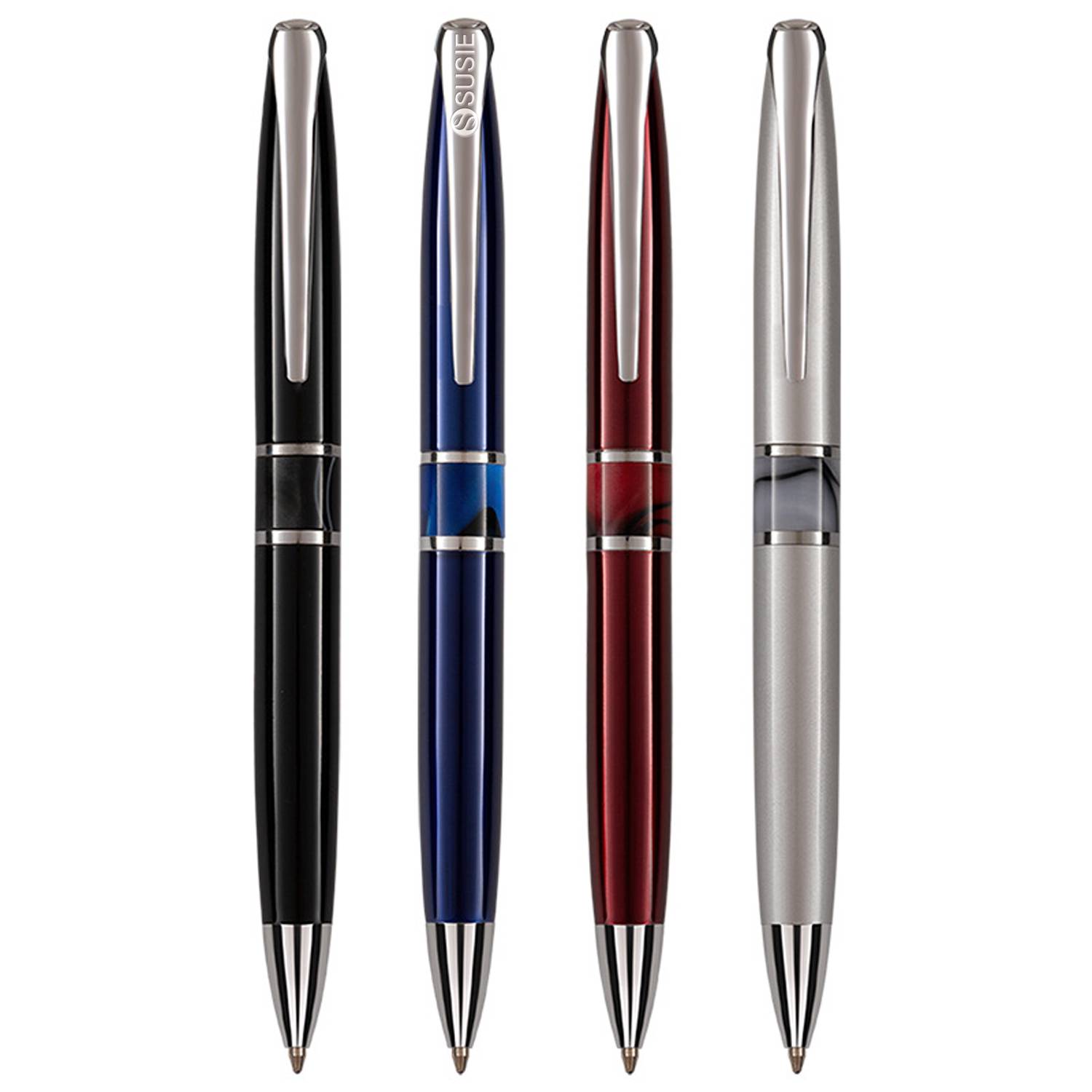 Twist Action Metal Ballpoint Pen