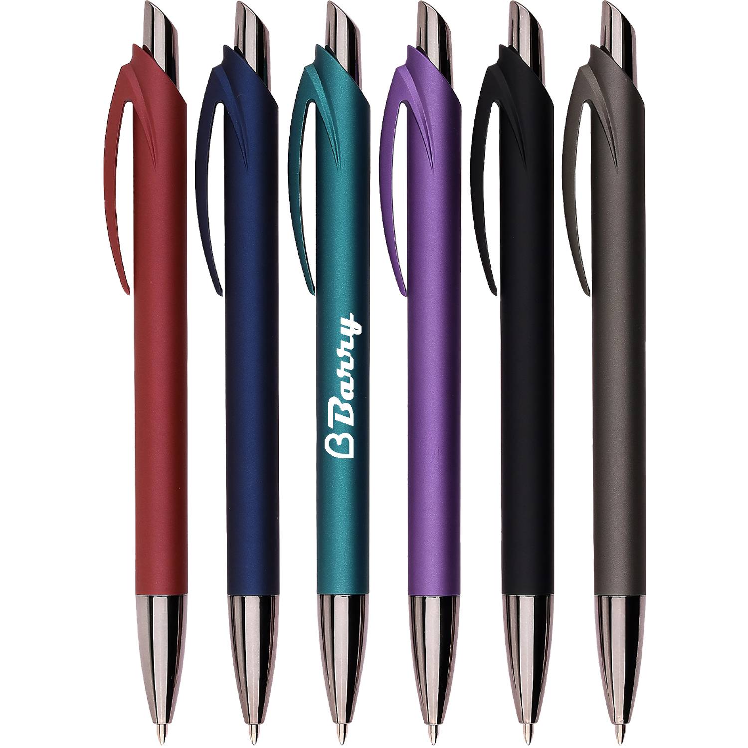 Retractable Plastic Ballpoint Pen