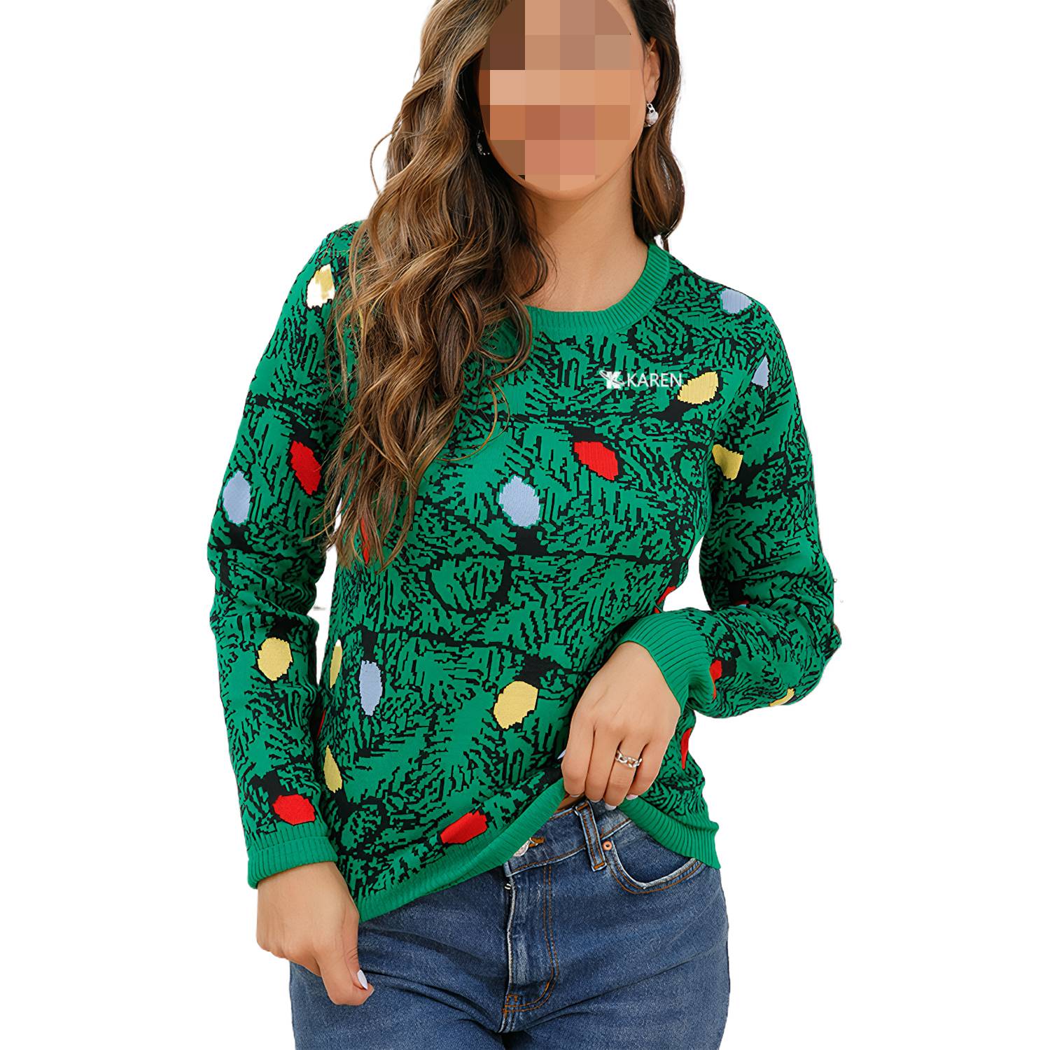 Winter Christmas Knit Sweater