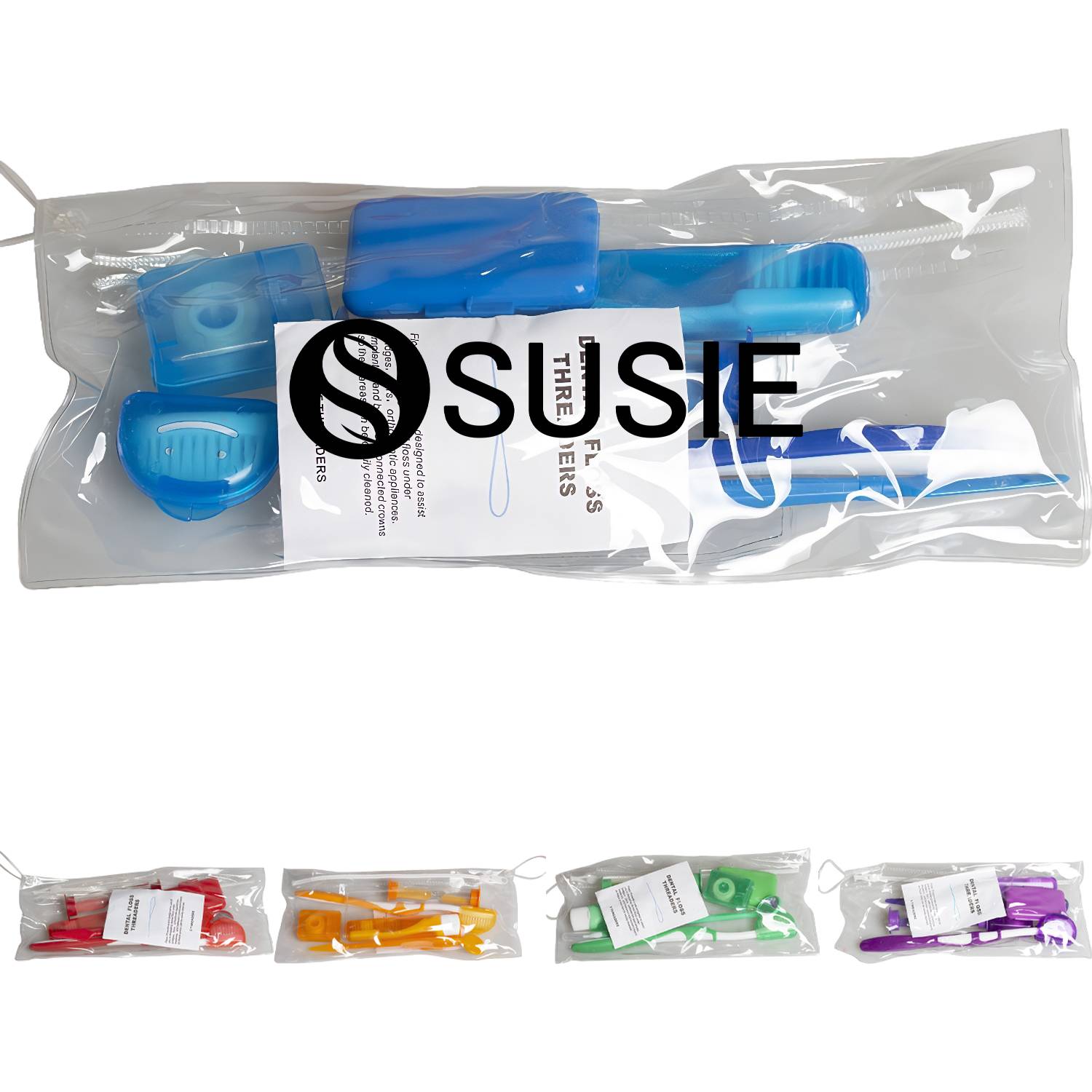 8PCS Orthodontic Dental Floss Care Kit