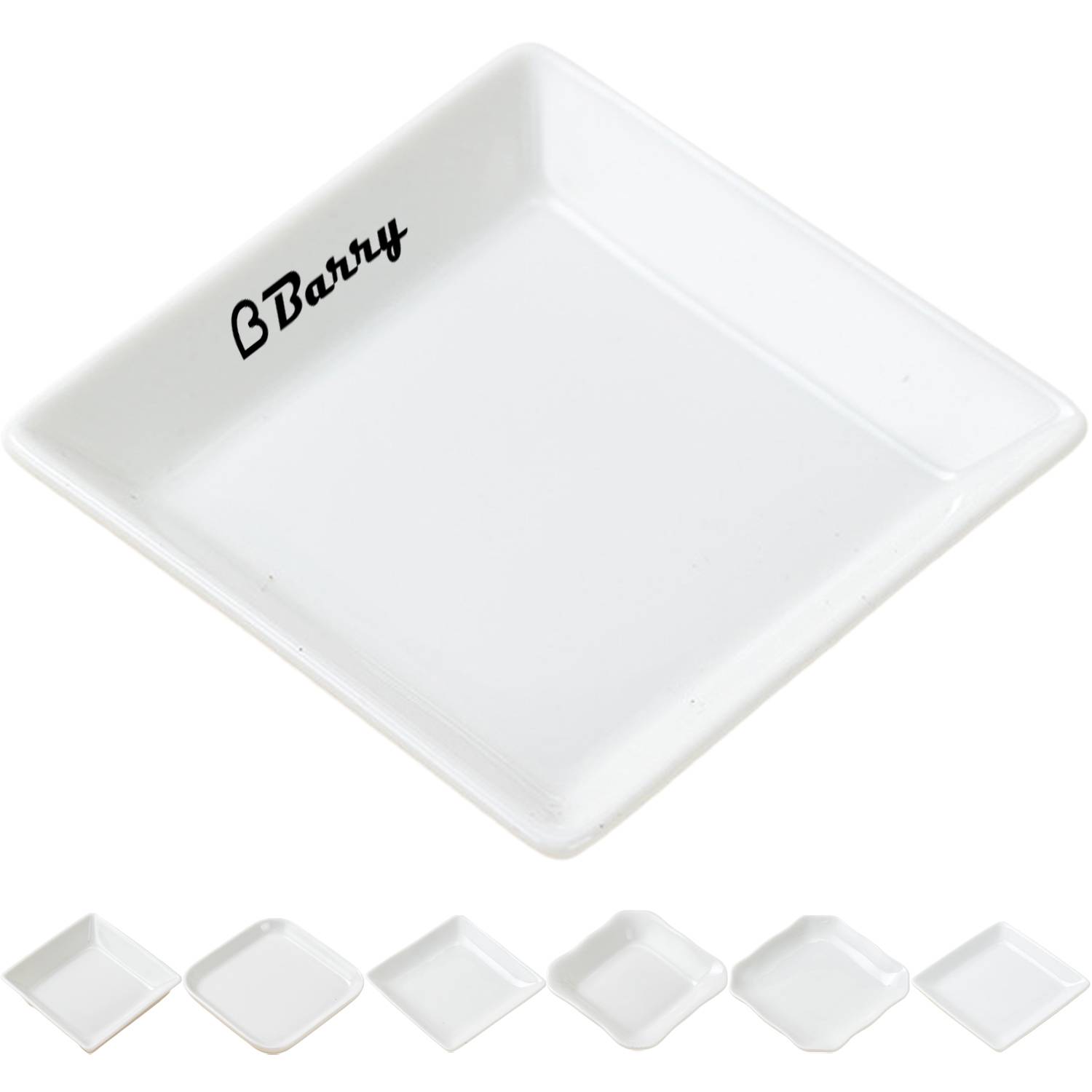 Square Ceramic Tray Bowl