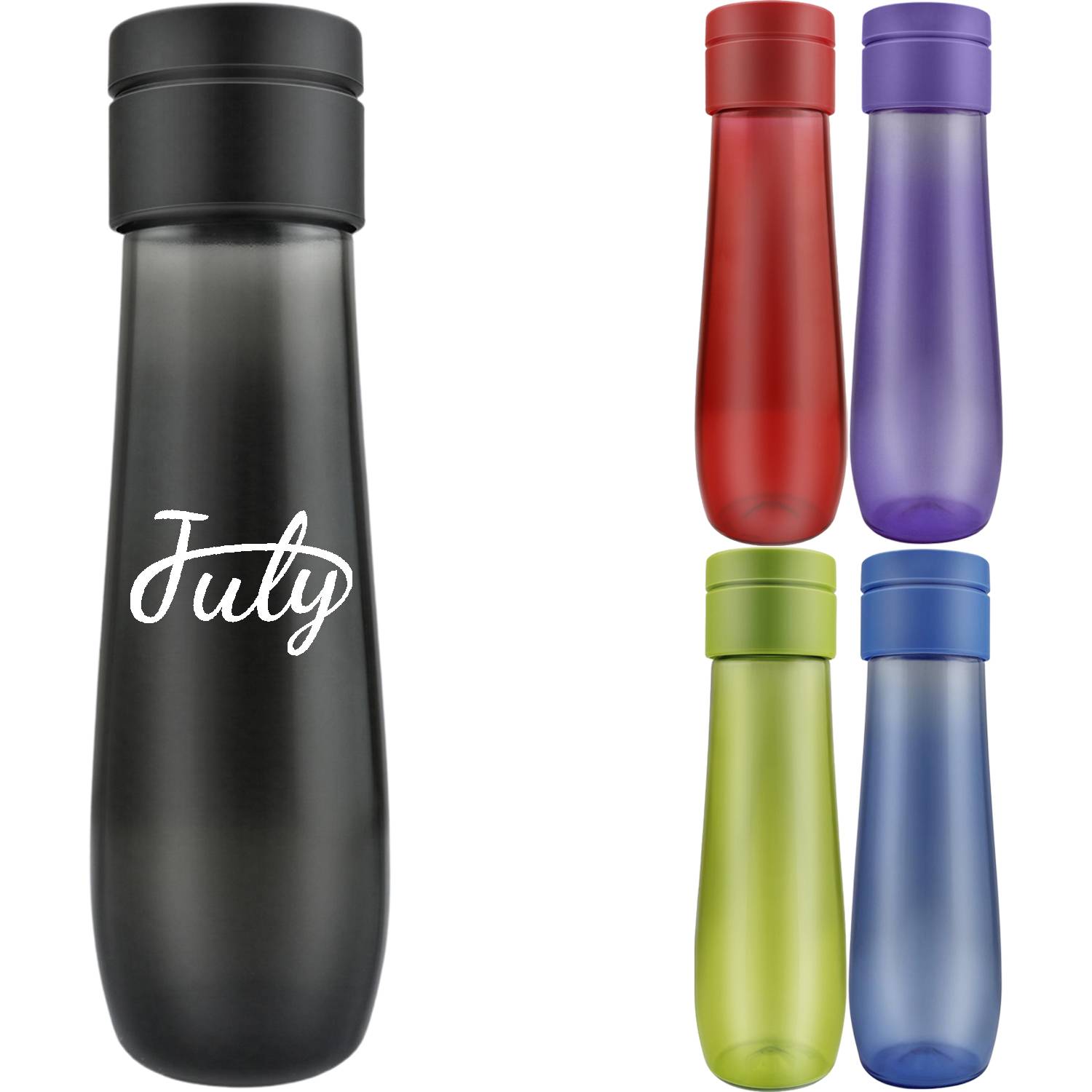 17oz Smart Plastic Water Bottle