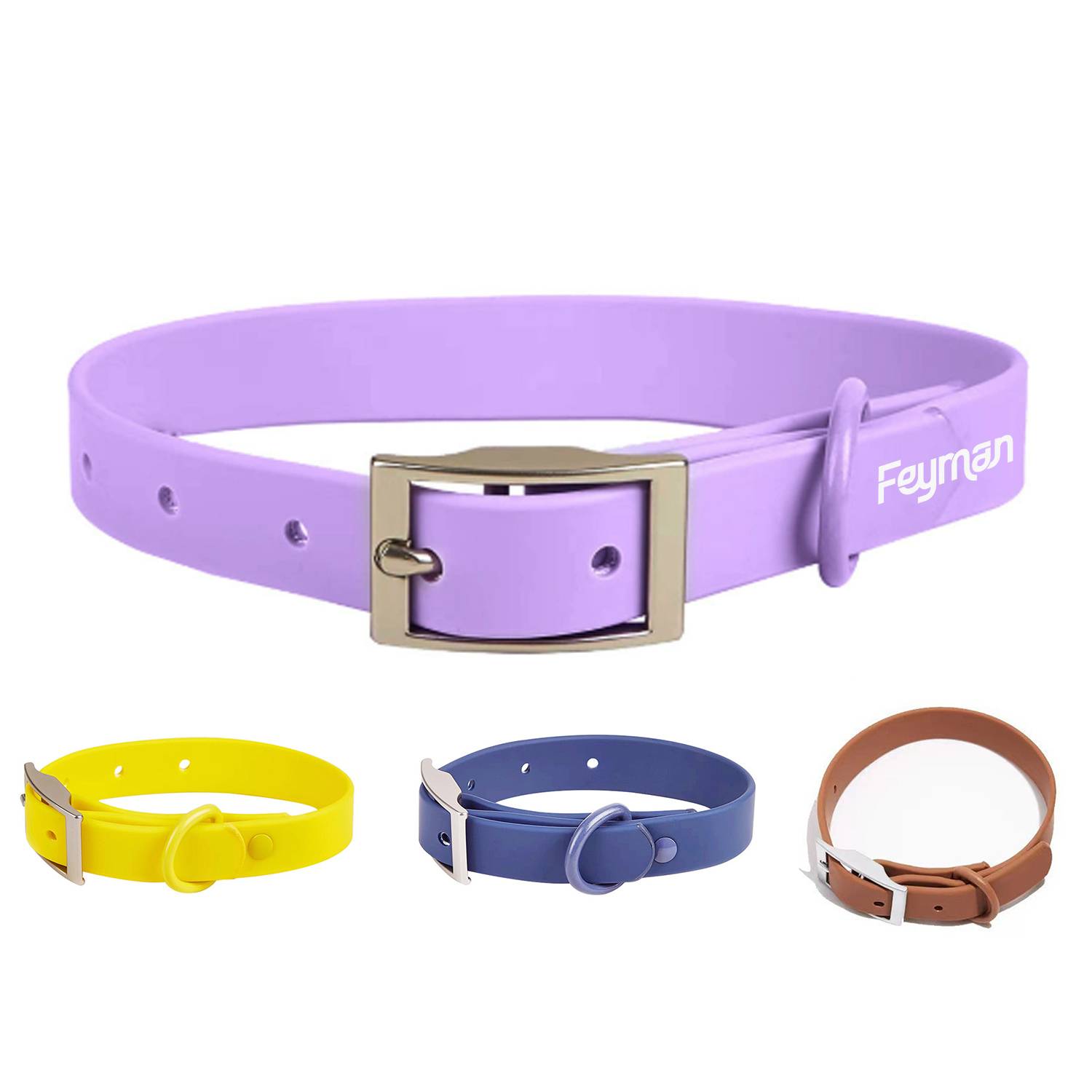 PVC Adjustable Pet Collar w/ Buckle