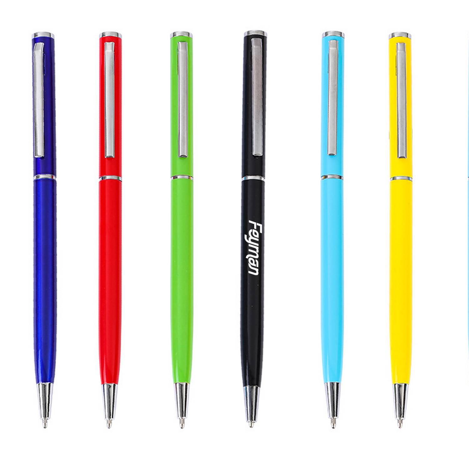 Metal Twist Action Ballpoint Pen