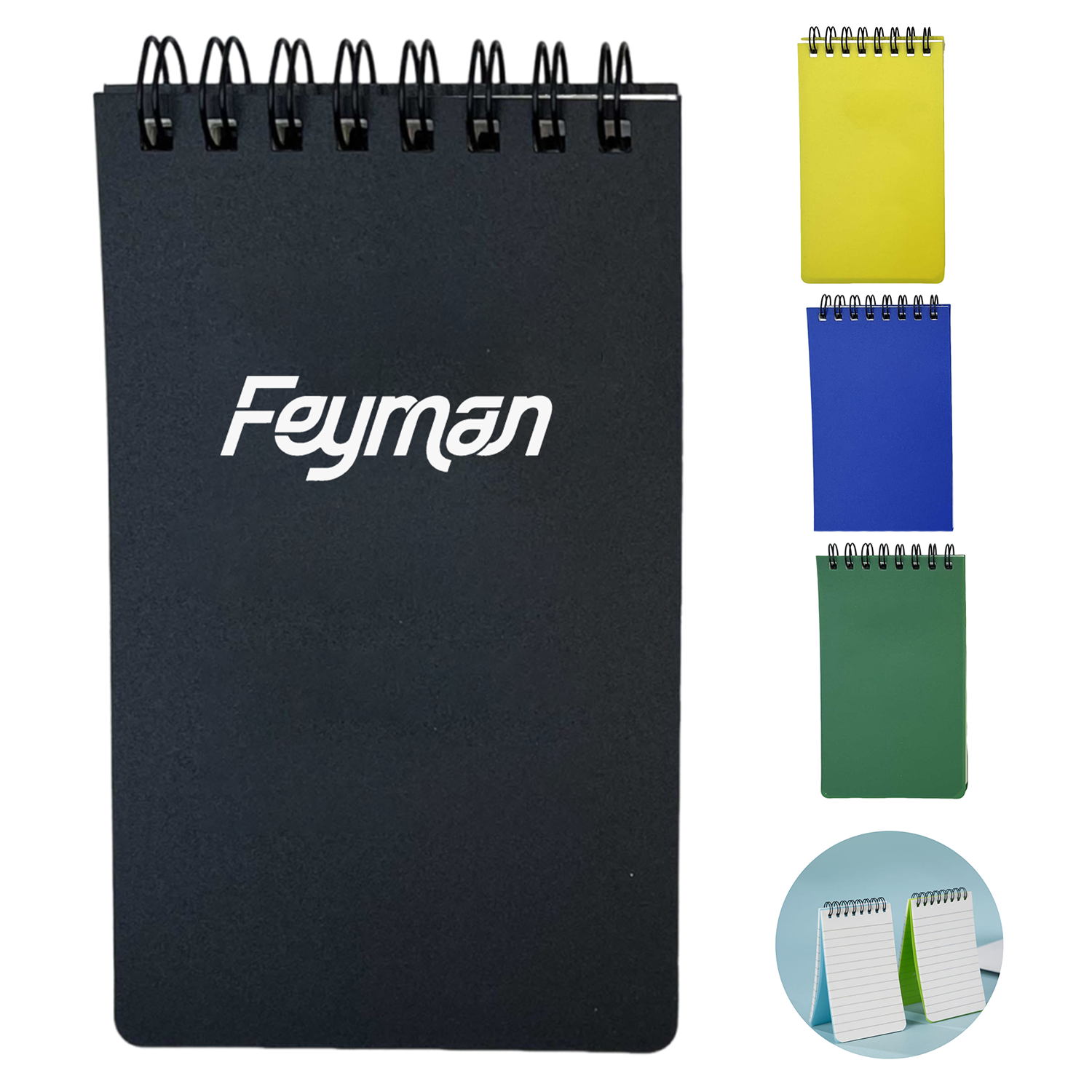 PP Cover Mini Spiral Notebook