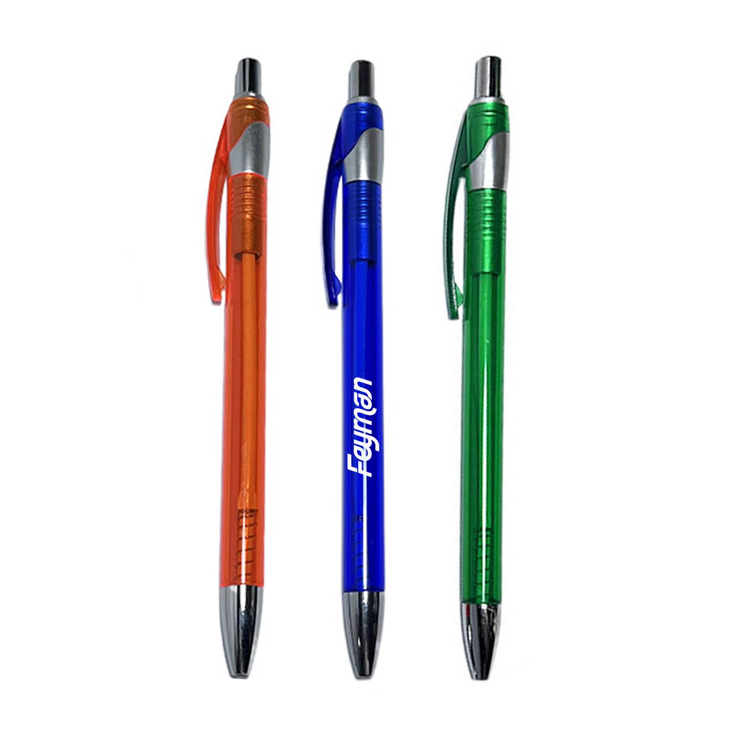 Retractable Plastic Ballpoint Pen