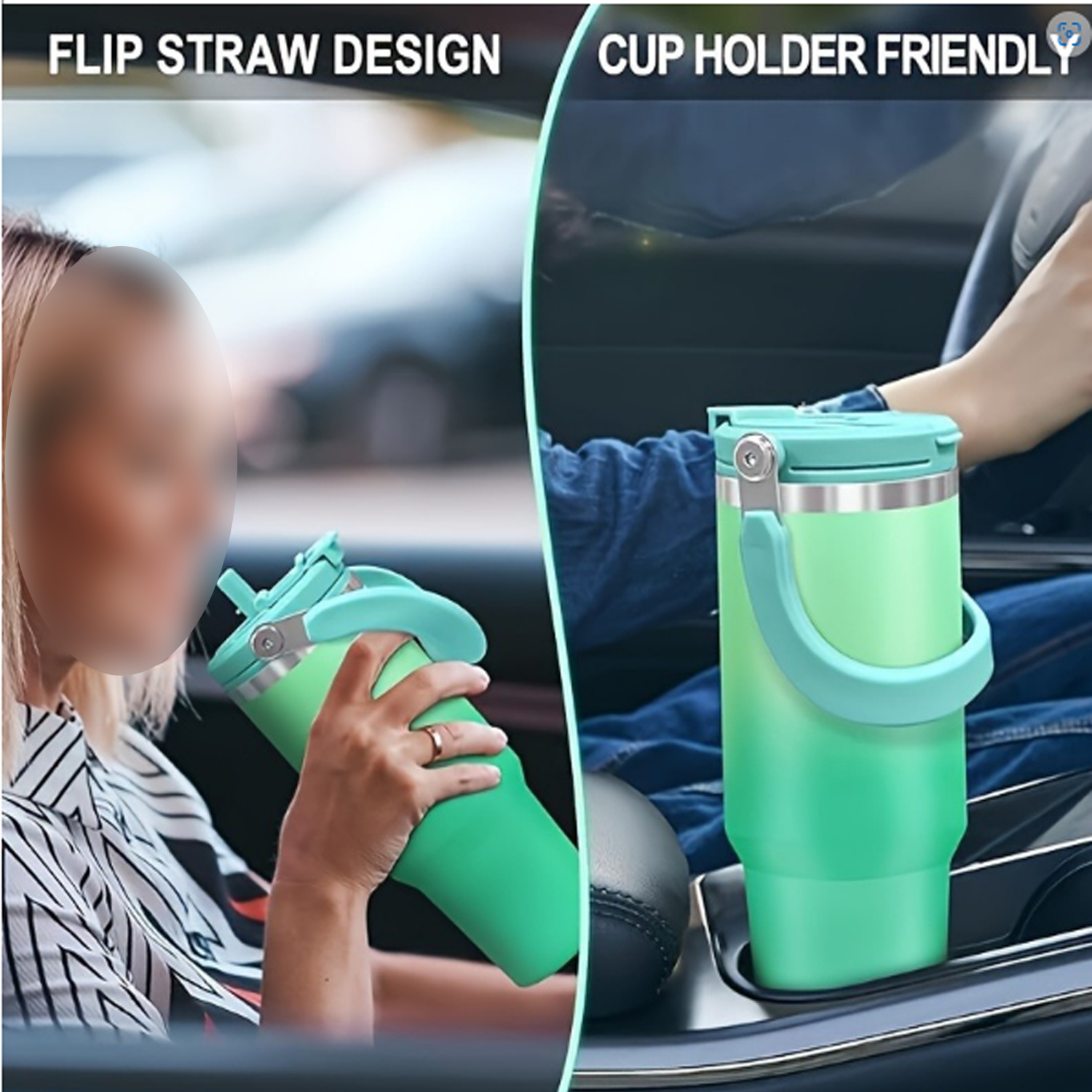 30oz 304 Stainless Steel Vacuum Insulated Water Bottle - Image 6