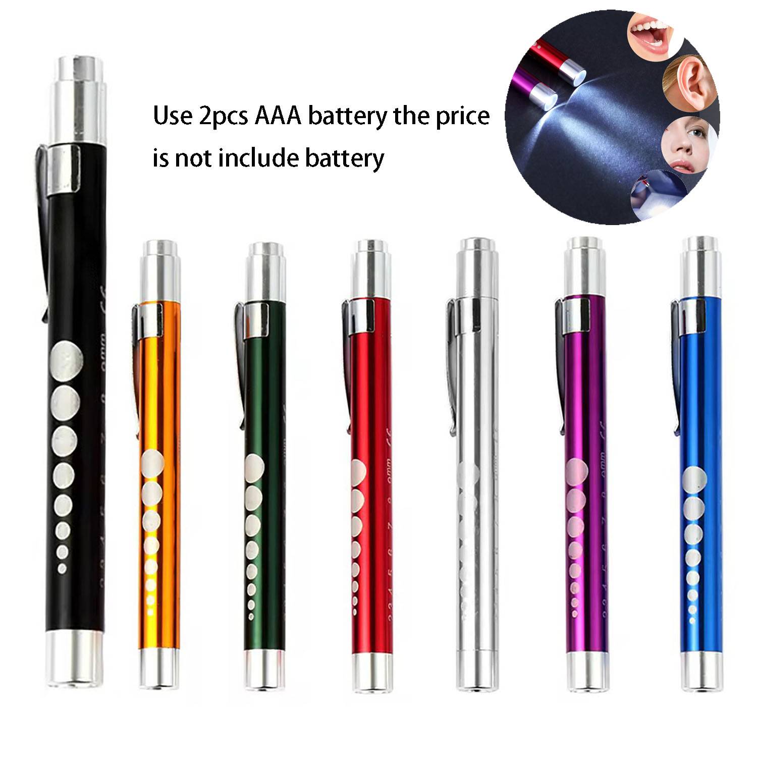 LED Aluminum Alloy Medical Lighting Pen