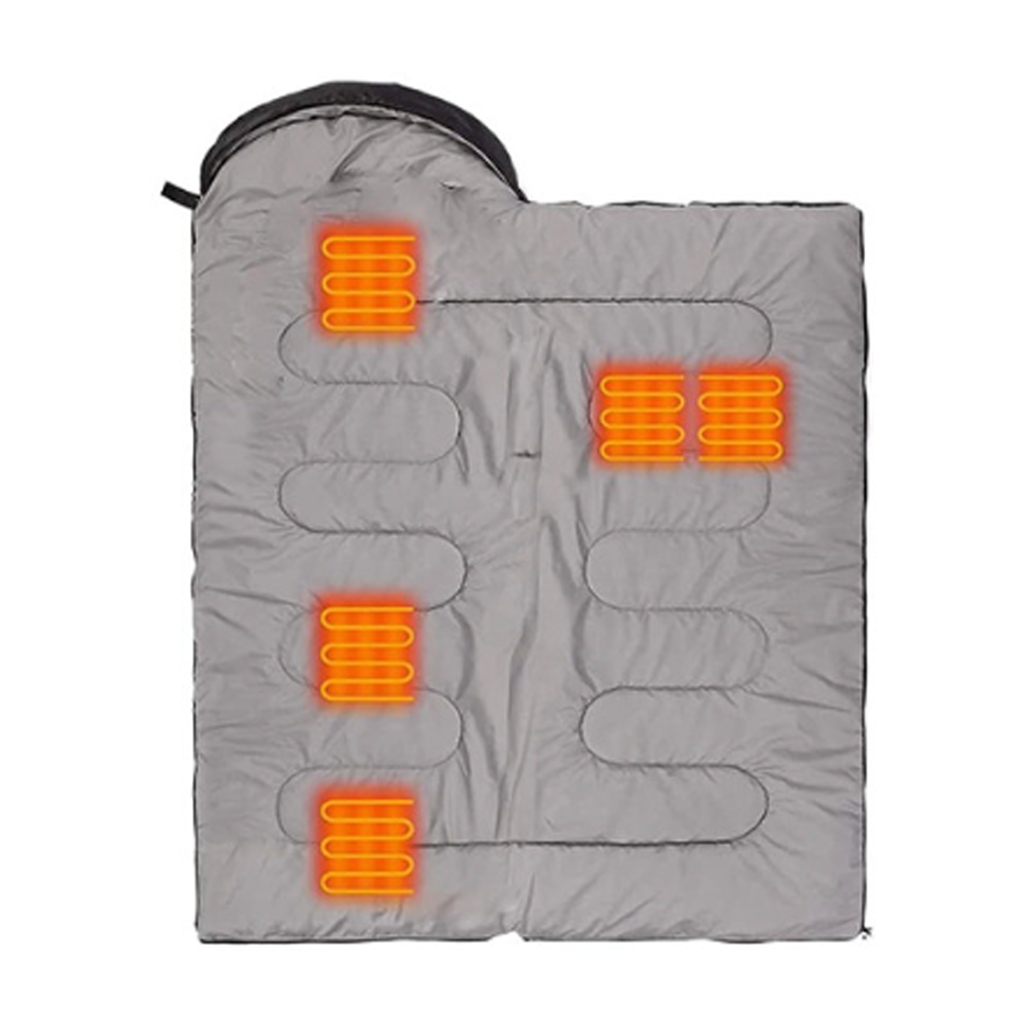 Winter Waterproof Outdoor Heated Sleeping Bag - Image 5