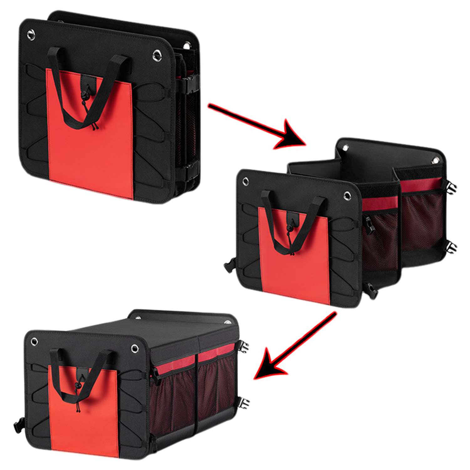 Oxford Collapsible Car Trunk Organizer Storage Box - Image 3