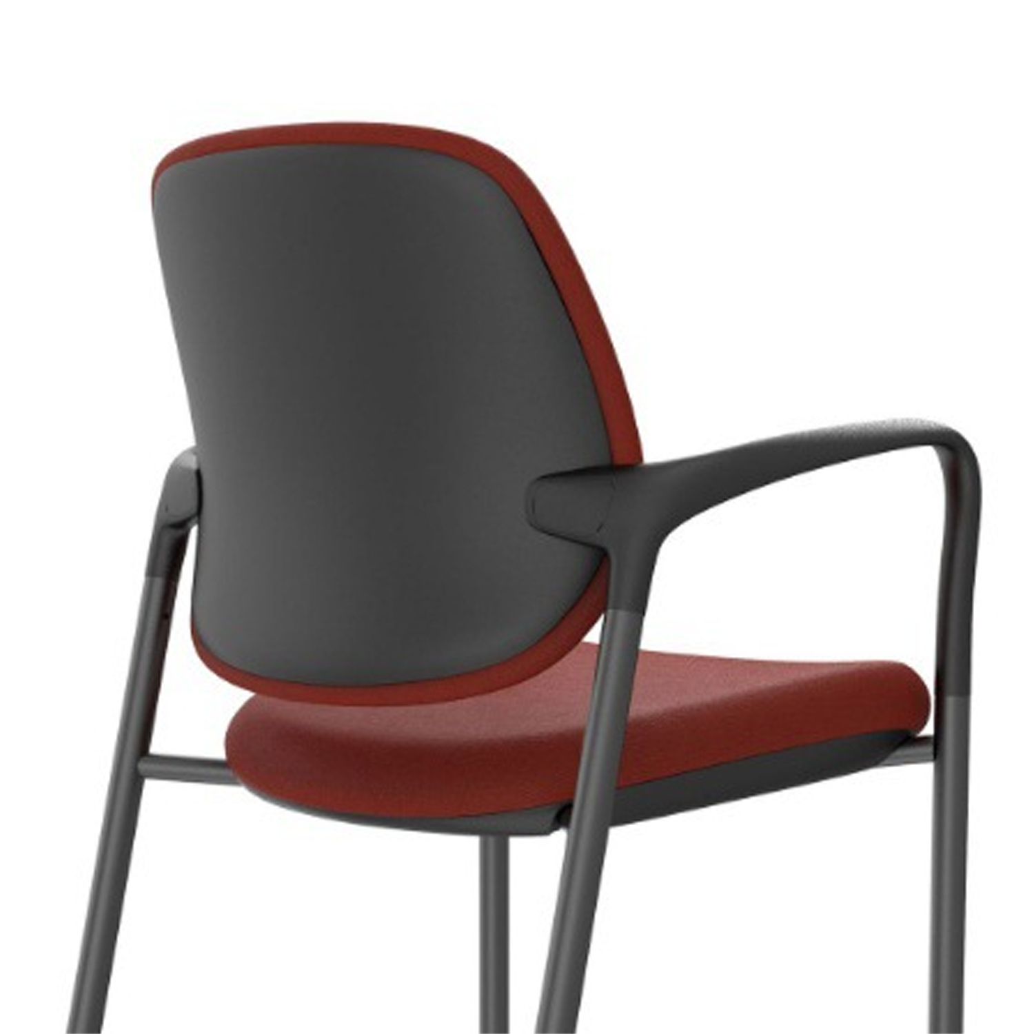 Stackable Metal Frame Arm Chair - Image 3