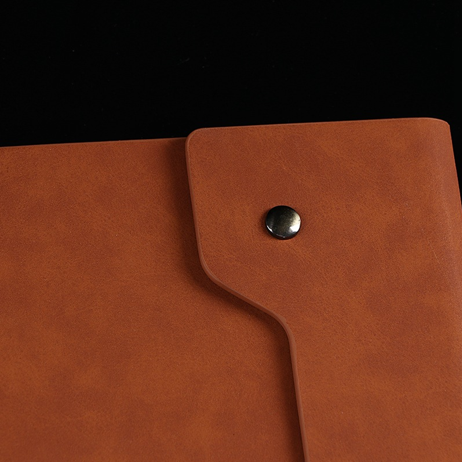 A5 PU Leather Tri-Fold Business Notebook - Image 3