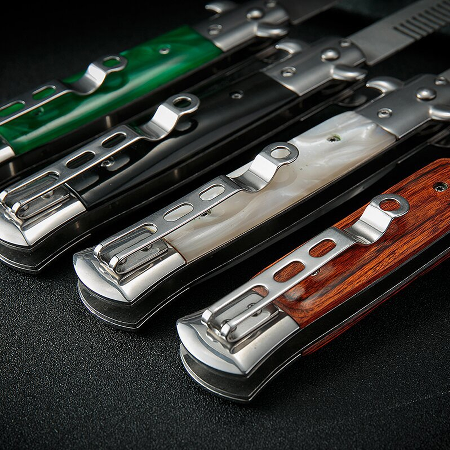 Stainless Steel Folding Comb w/ Resin Handle - Image 10