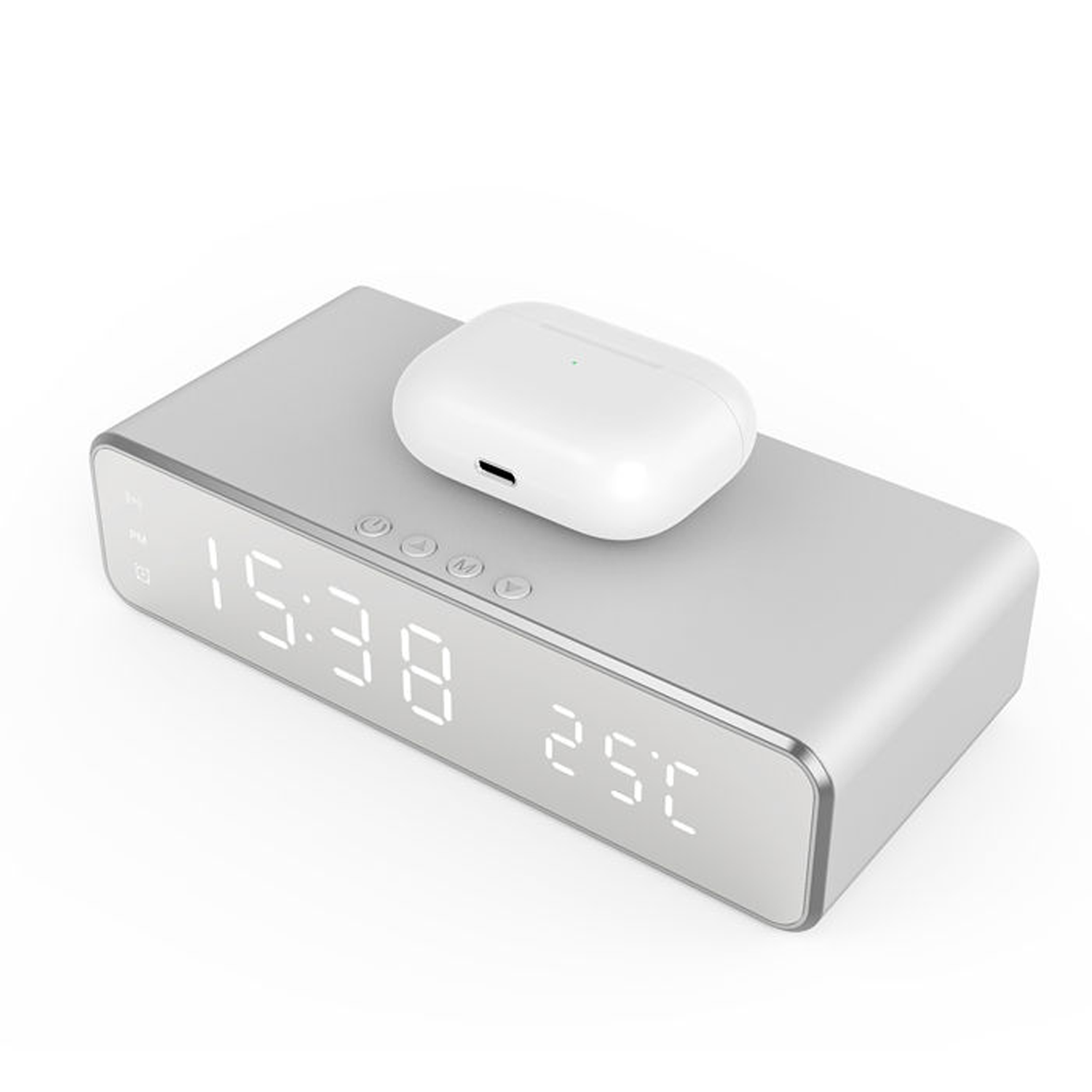Phone Wireless Charging Desk Clock - Image 3
