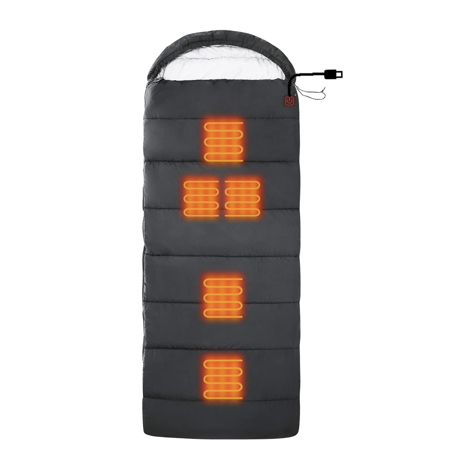 Winter Waterproof Outdoor Heated Sleeping Bag - Image 3